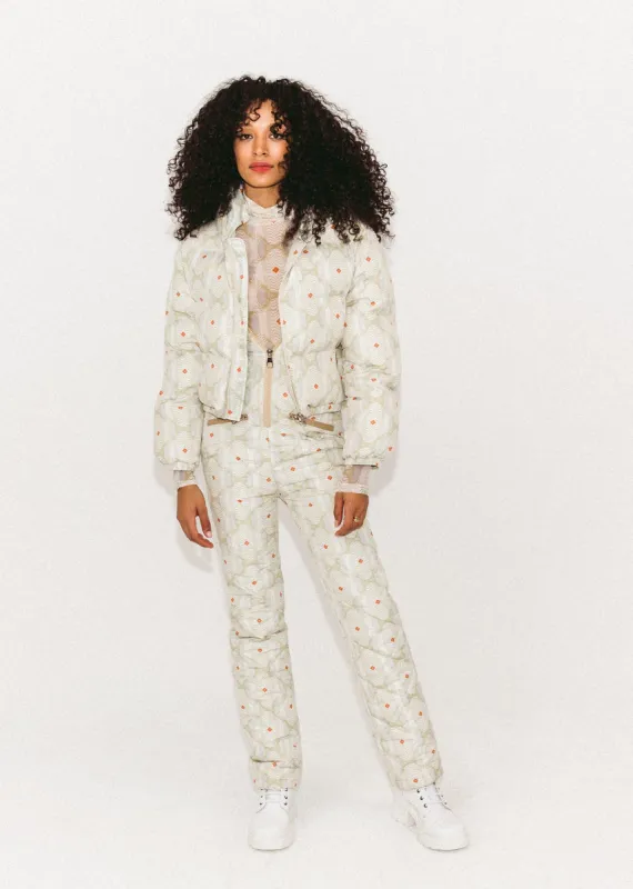 Geo Print Snowsuit made by Hilary Macmillan