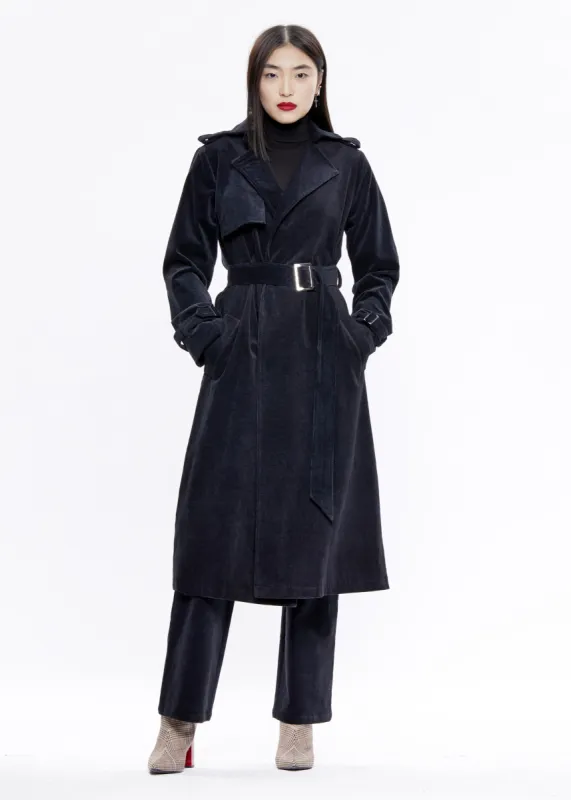 Corduroy Trench made by Hilary Macmillan