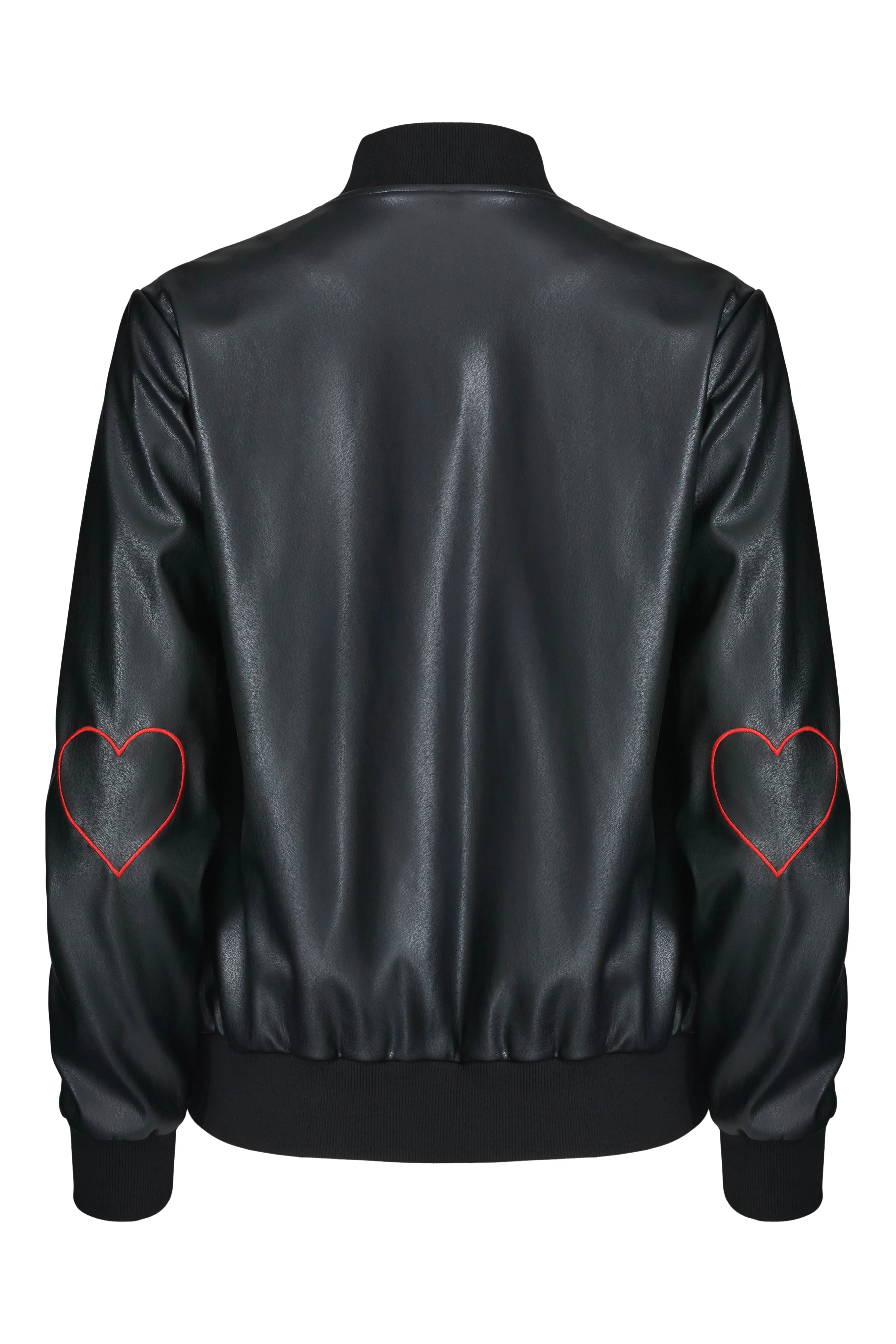 Heart on Sleeve Varsity Jacket sold by Hilary Macmillan product image thumbnail 2