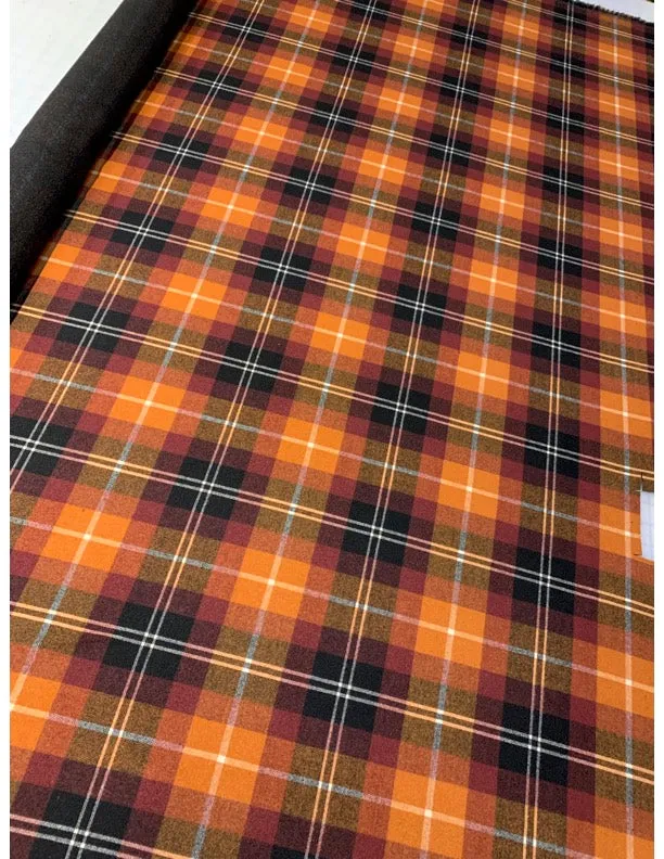 Orange/Red Plaid sold by Hilary Macmillan