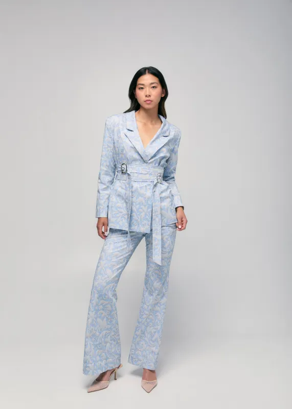 Twill Fit & Flare Trousers sold by Hilary Macmillan