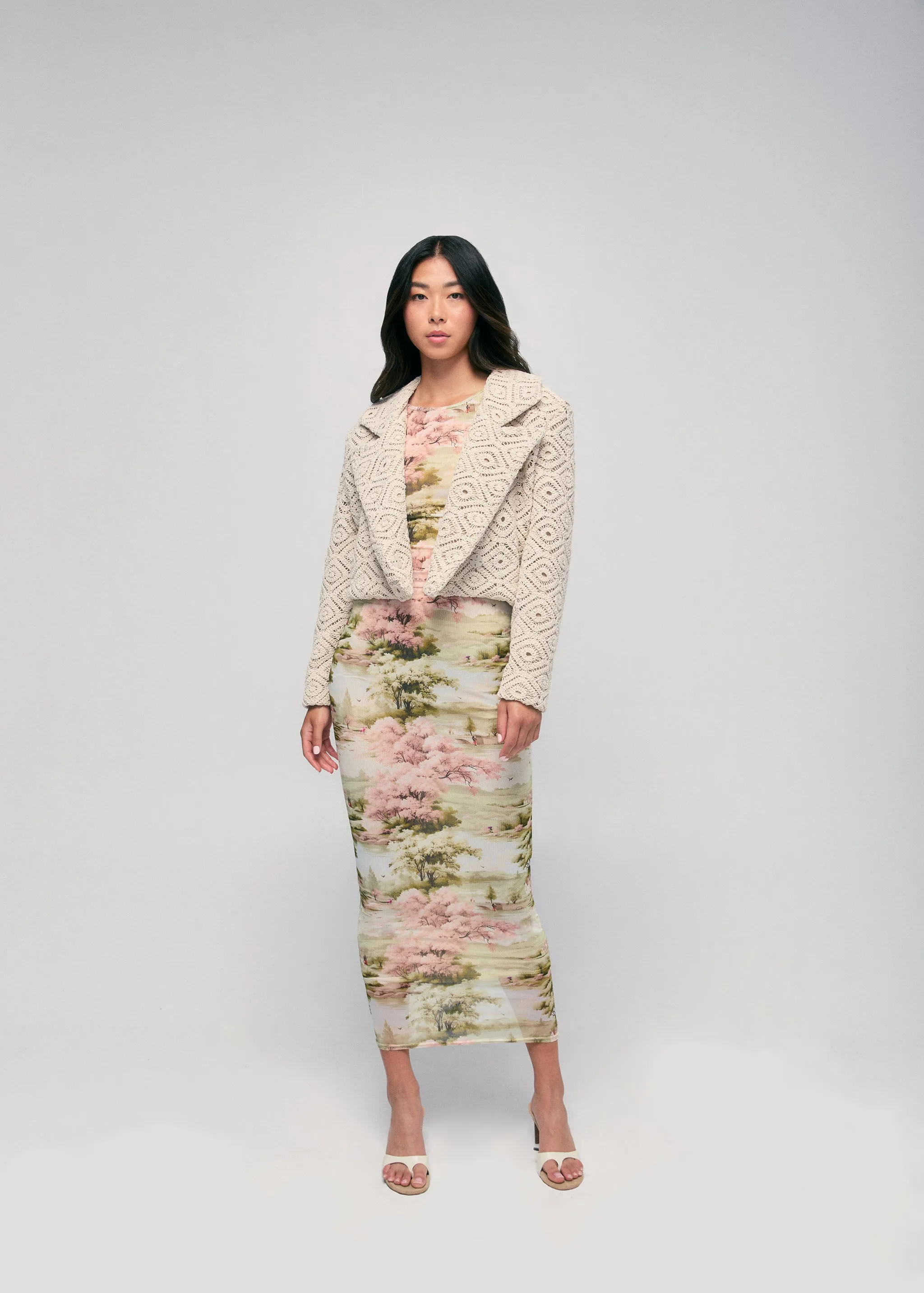 Scottish Toile Mesh Skirt sold by Hilary Macmillan product image thumbnail 5