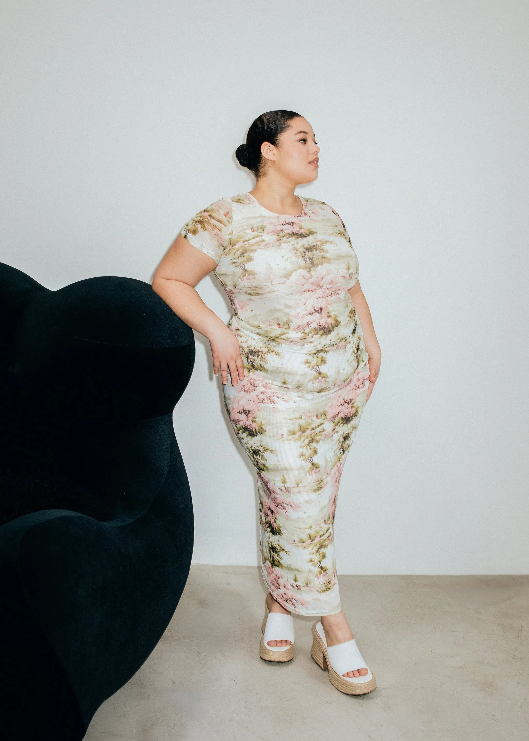 Scottish Toile Mesh Skirt sold by Hilary Macmillan