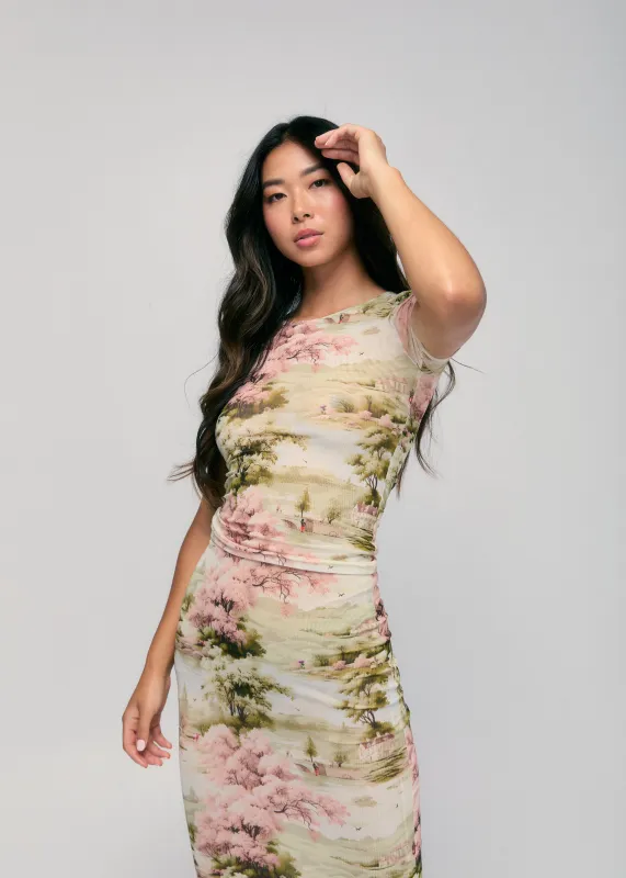 Scottish Toile Mesh Shirt sold by Hilary Macmillan