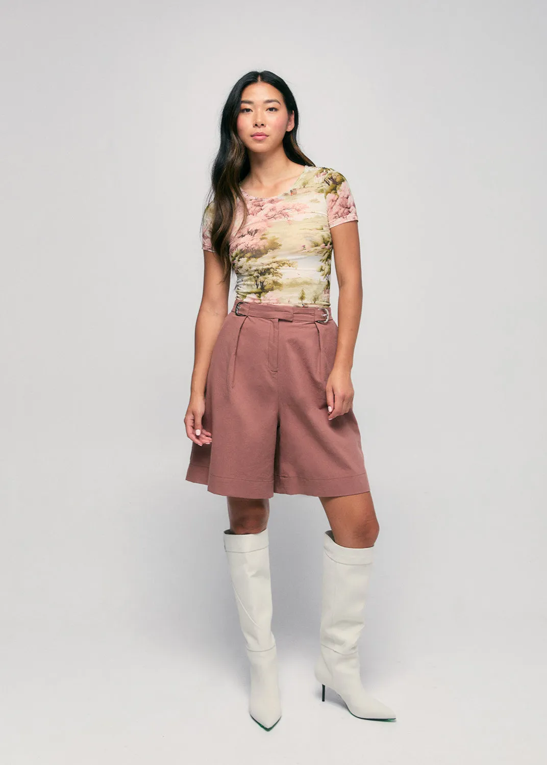 Scottish Toile Mesh Shirt sold by Hilary Macmillan product image thumbnail 5