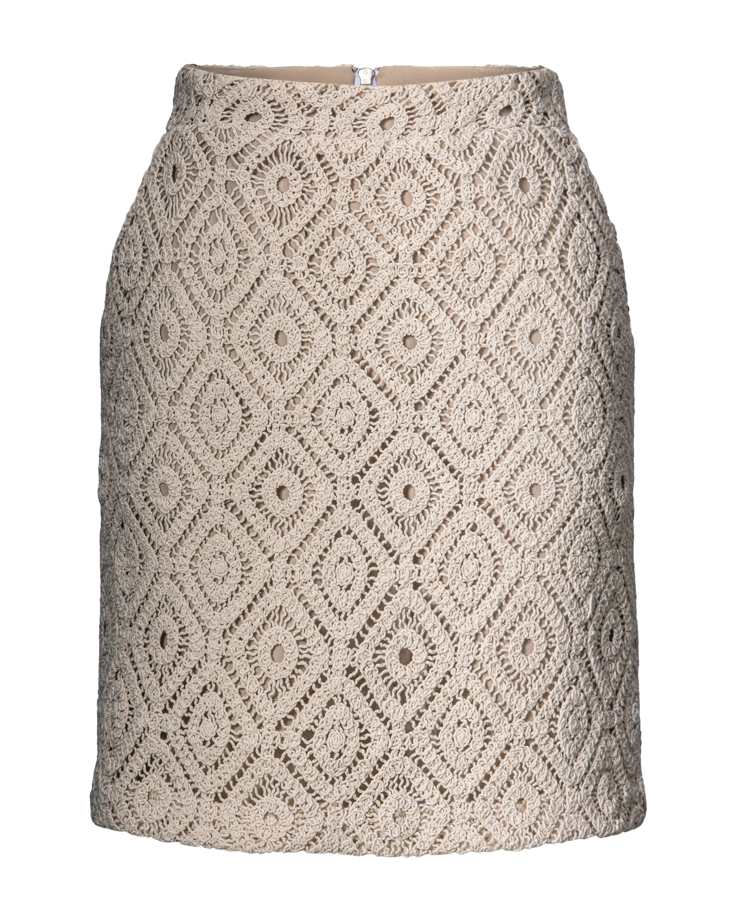 Crochet Mini Skirt sold by Hilary Macmillan product image thumbnail 3