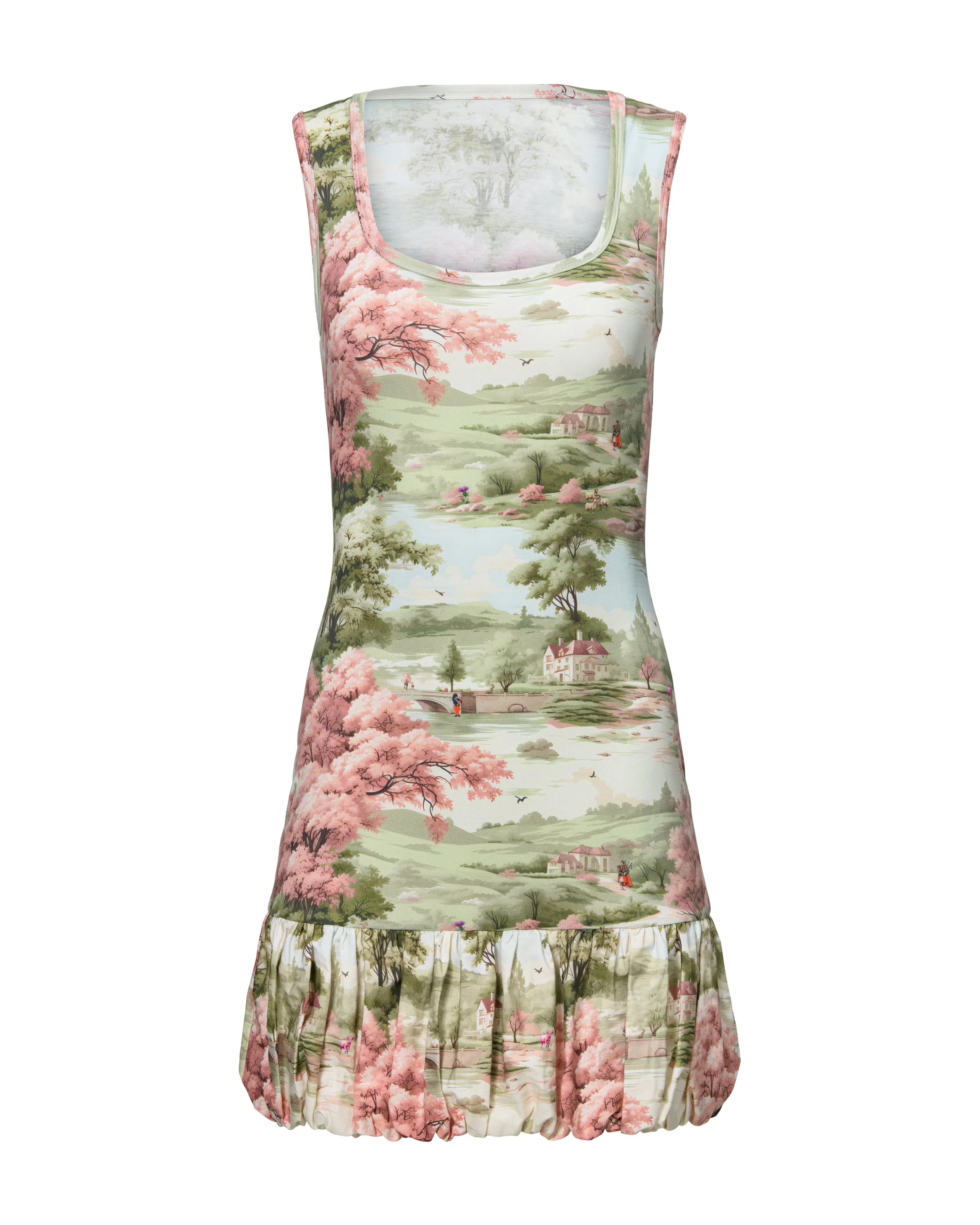 Scottish Toile Bubble Dress sold by Hilary Macmillan product image thumbnail 2