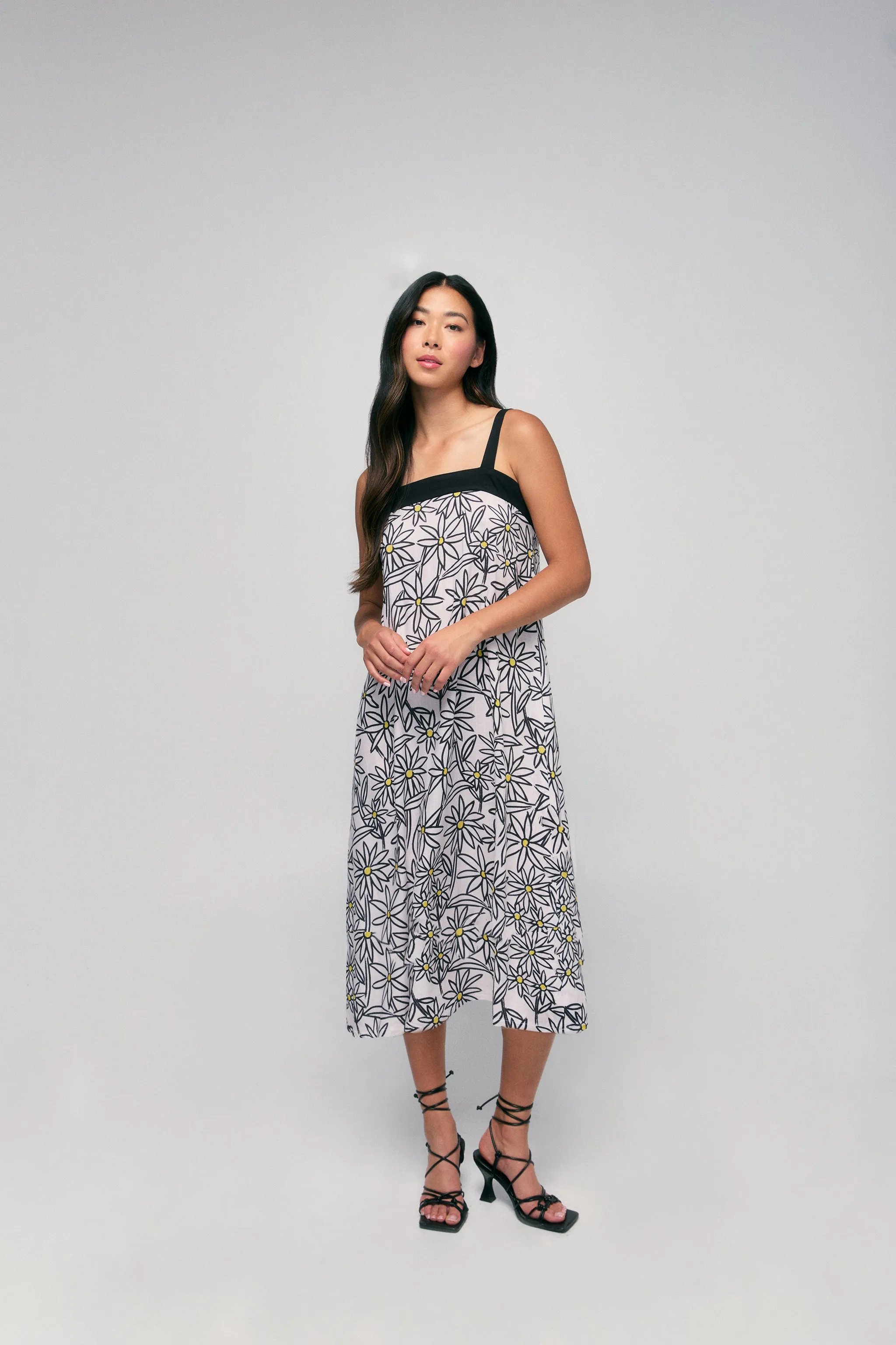 Contrast Daisy Dress sold by Hilary Macmillan product image thumbnail 3