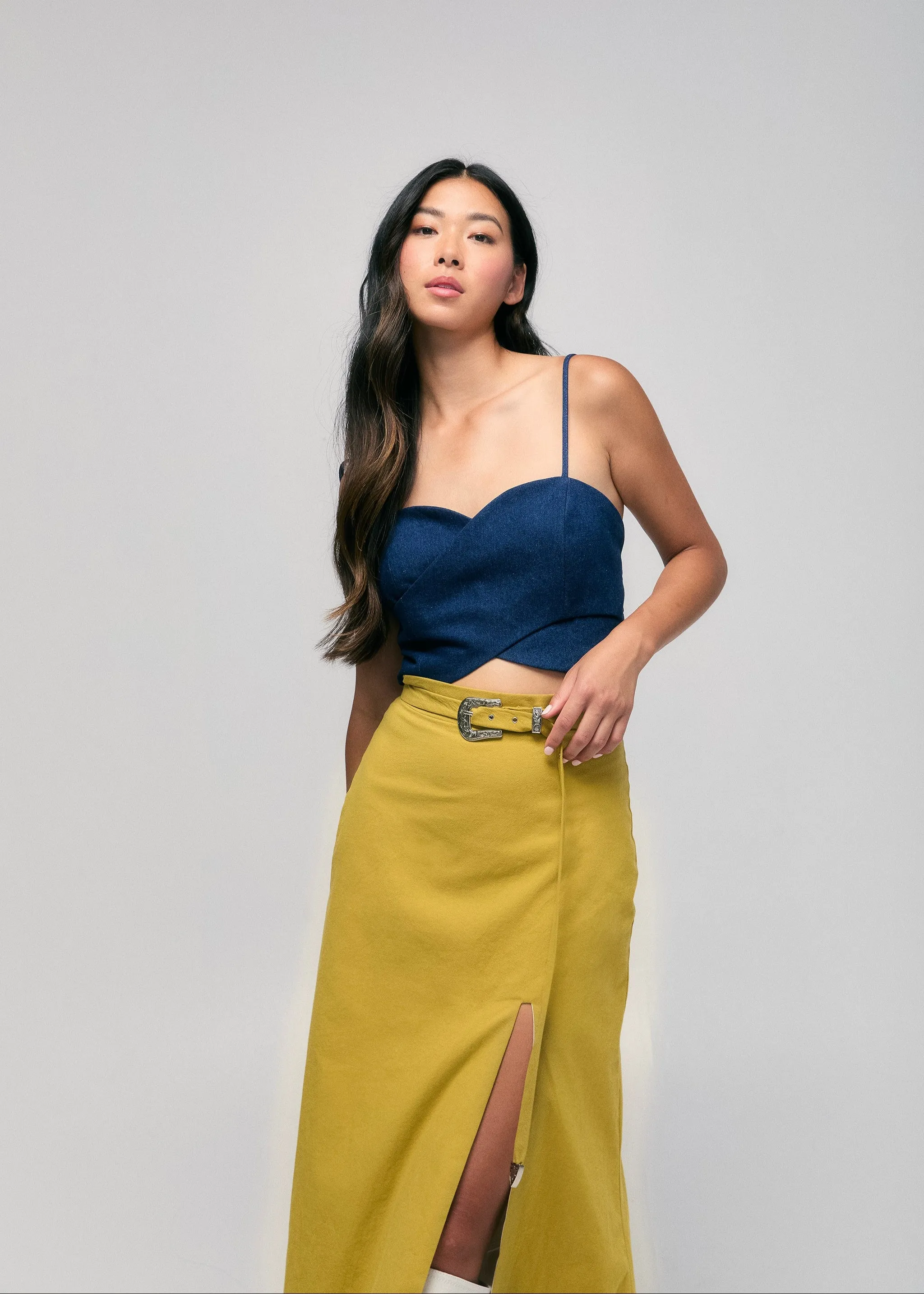 Belted Midi Skirt sold by Hilary Macmillan product image thumbnail 5