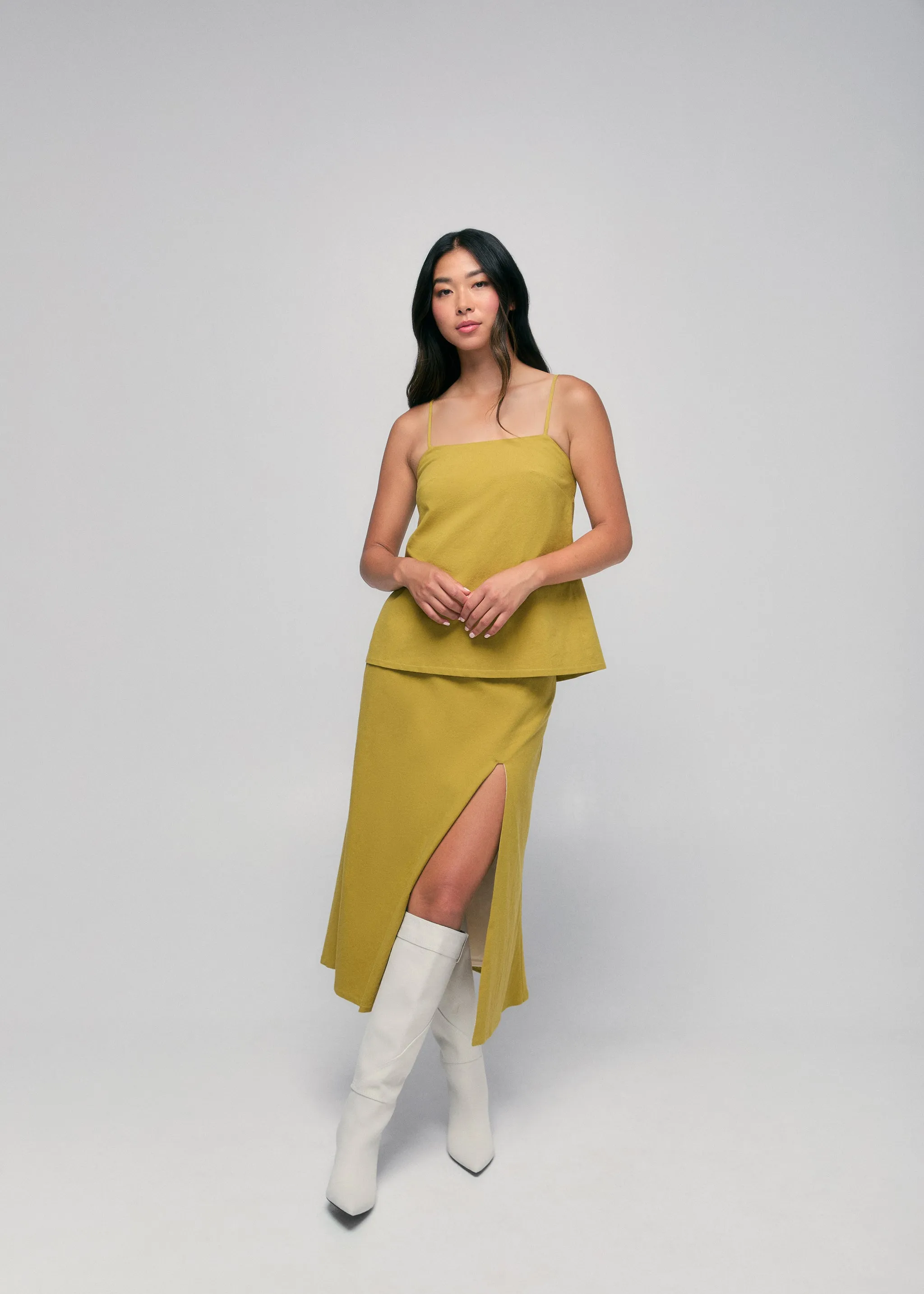 Belt Tied Tank Top sold by Hilary Macmillan product image thumbnail 3