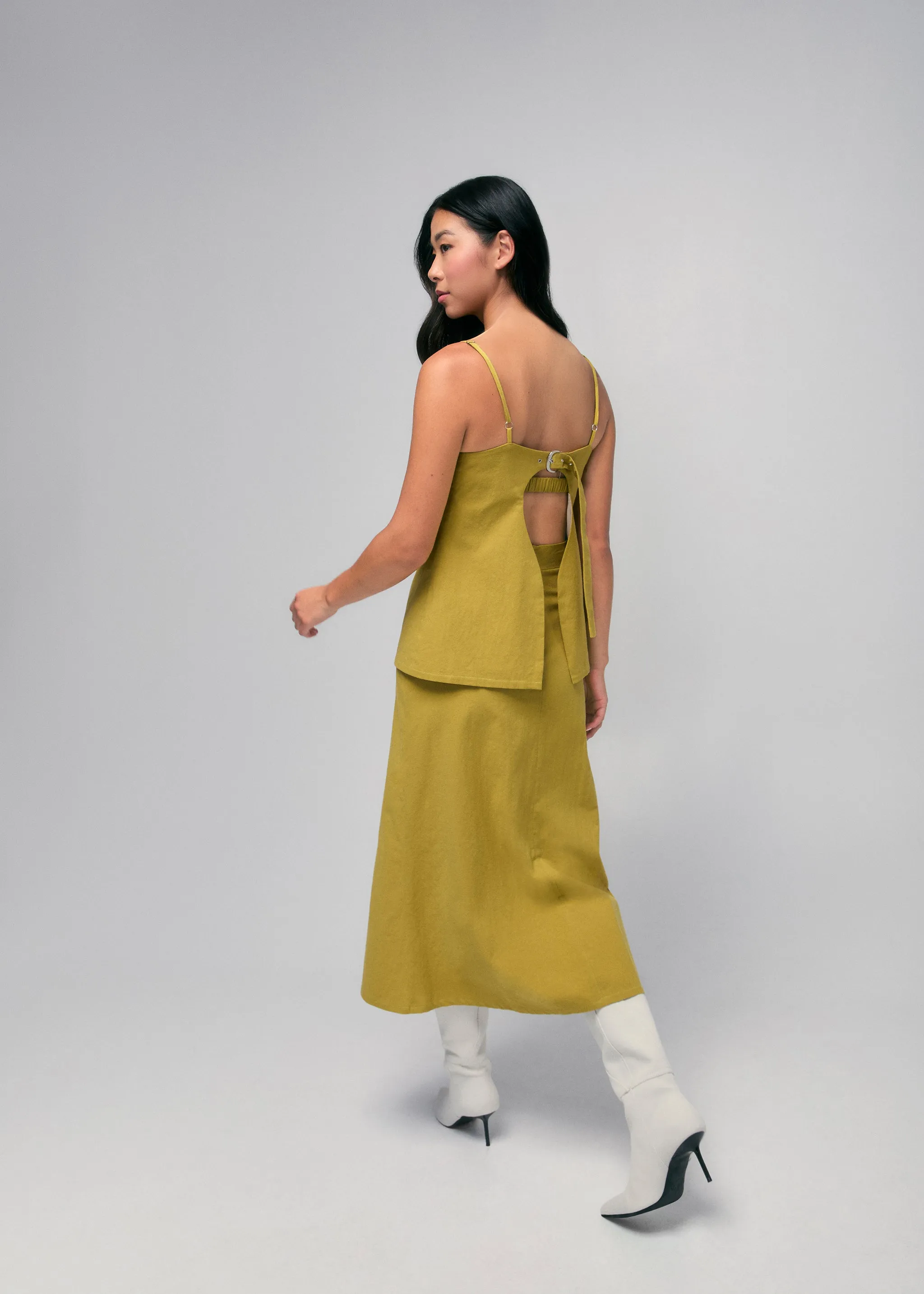 Belt Tied Tank Top sold by Hilary Macmillan product image thumbnail 2