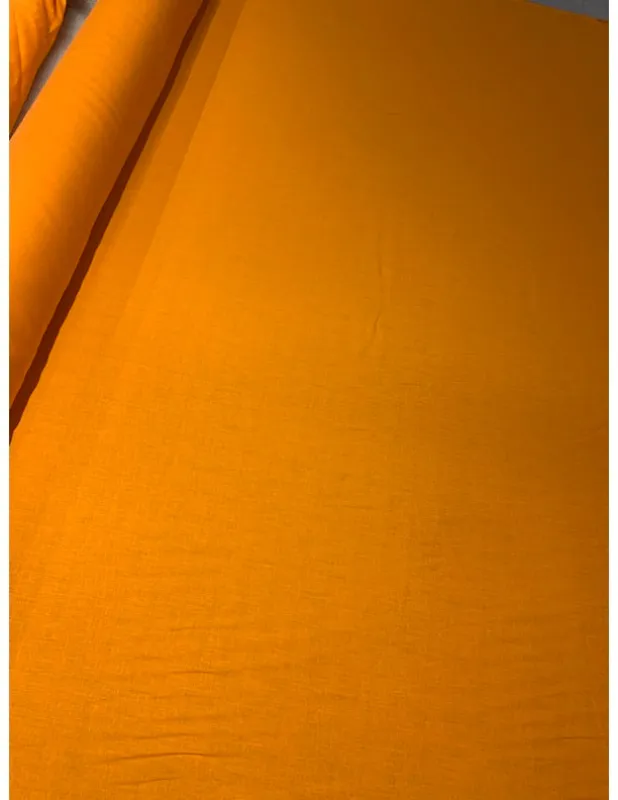 Burnt Orange Linen made by Hilary Macmillan