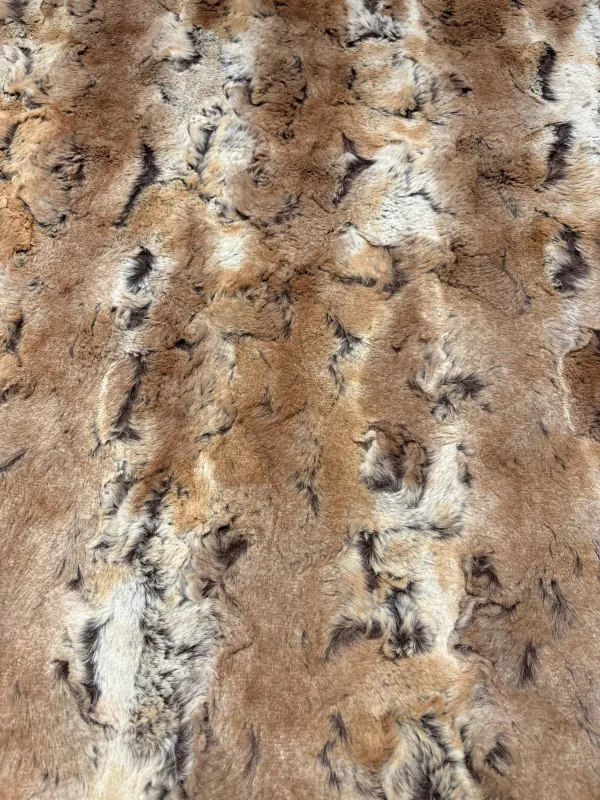 Brown Faux Fur made by Hilary Macmillan