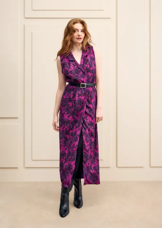 Floral Long Vest sold by Hilary Macmillan