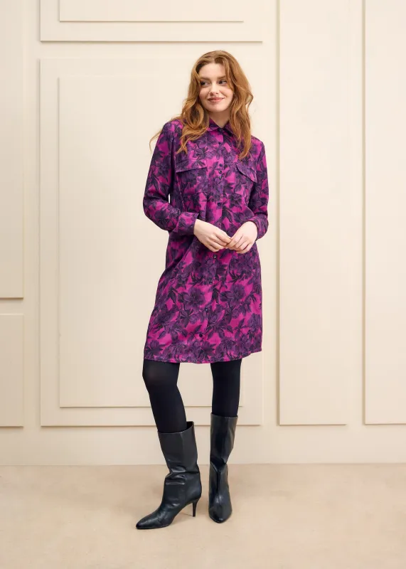 Floral Blouse Dress made by Hilary Macmillan