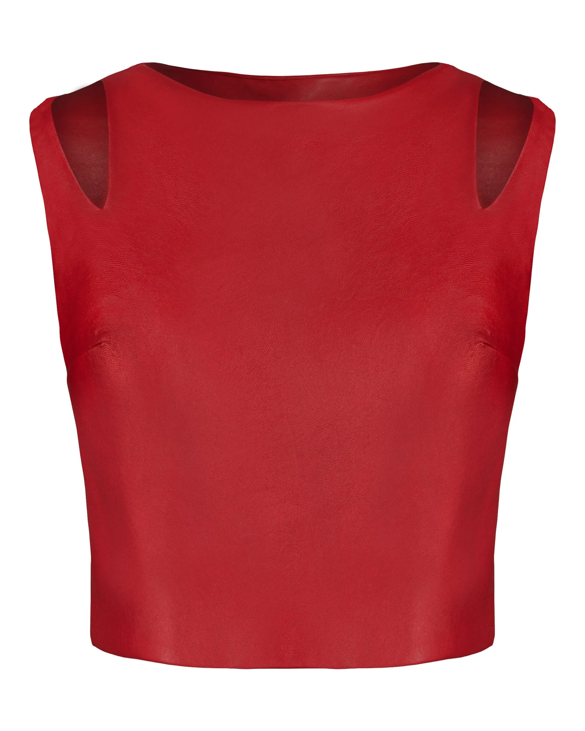 Cut-Out 'Leather' Top sold by Hilary Macmillan product image thumbnail 2