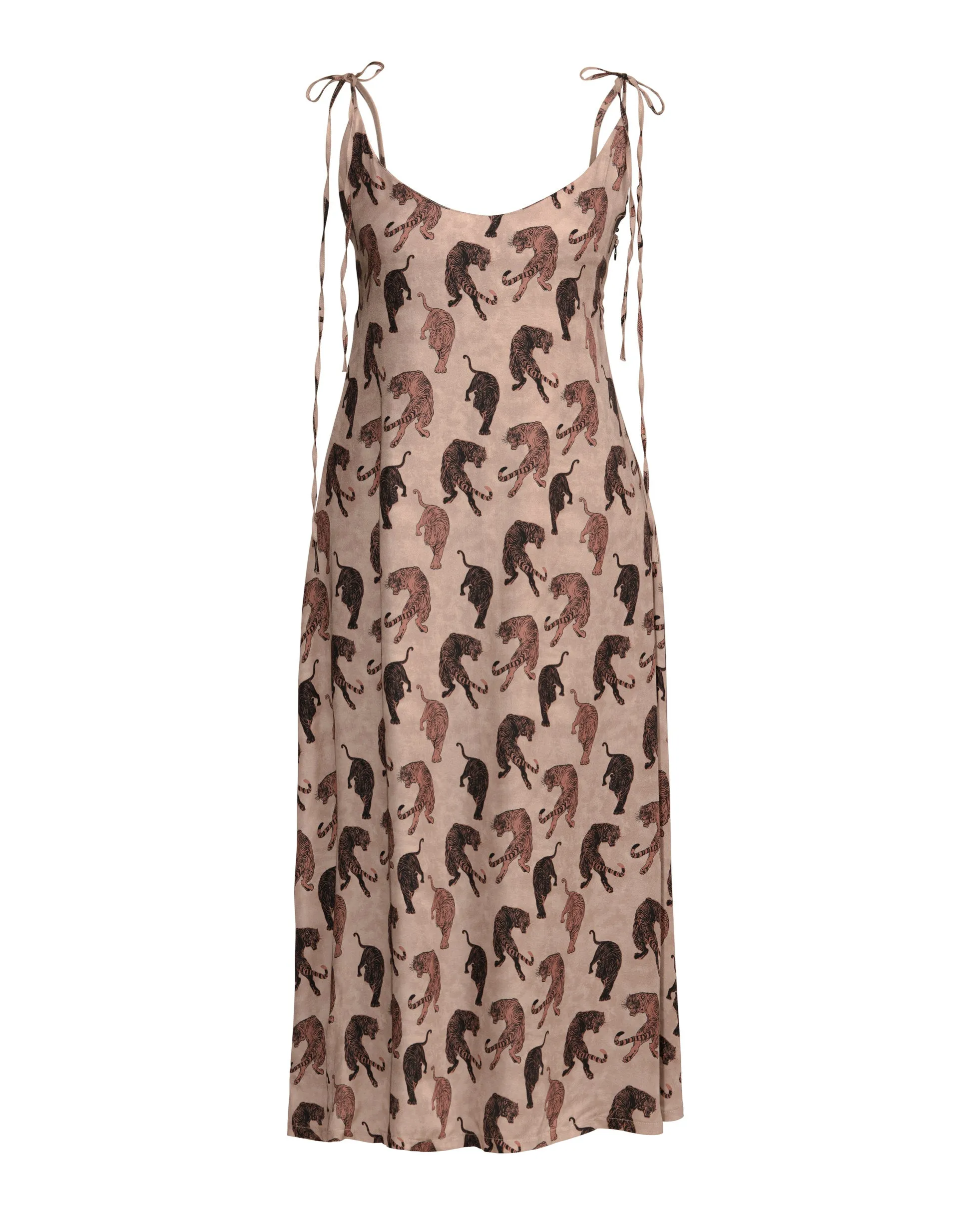 Tiger Print Midi Dress sold by Hilary Macmillan product image thumbnail 2