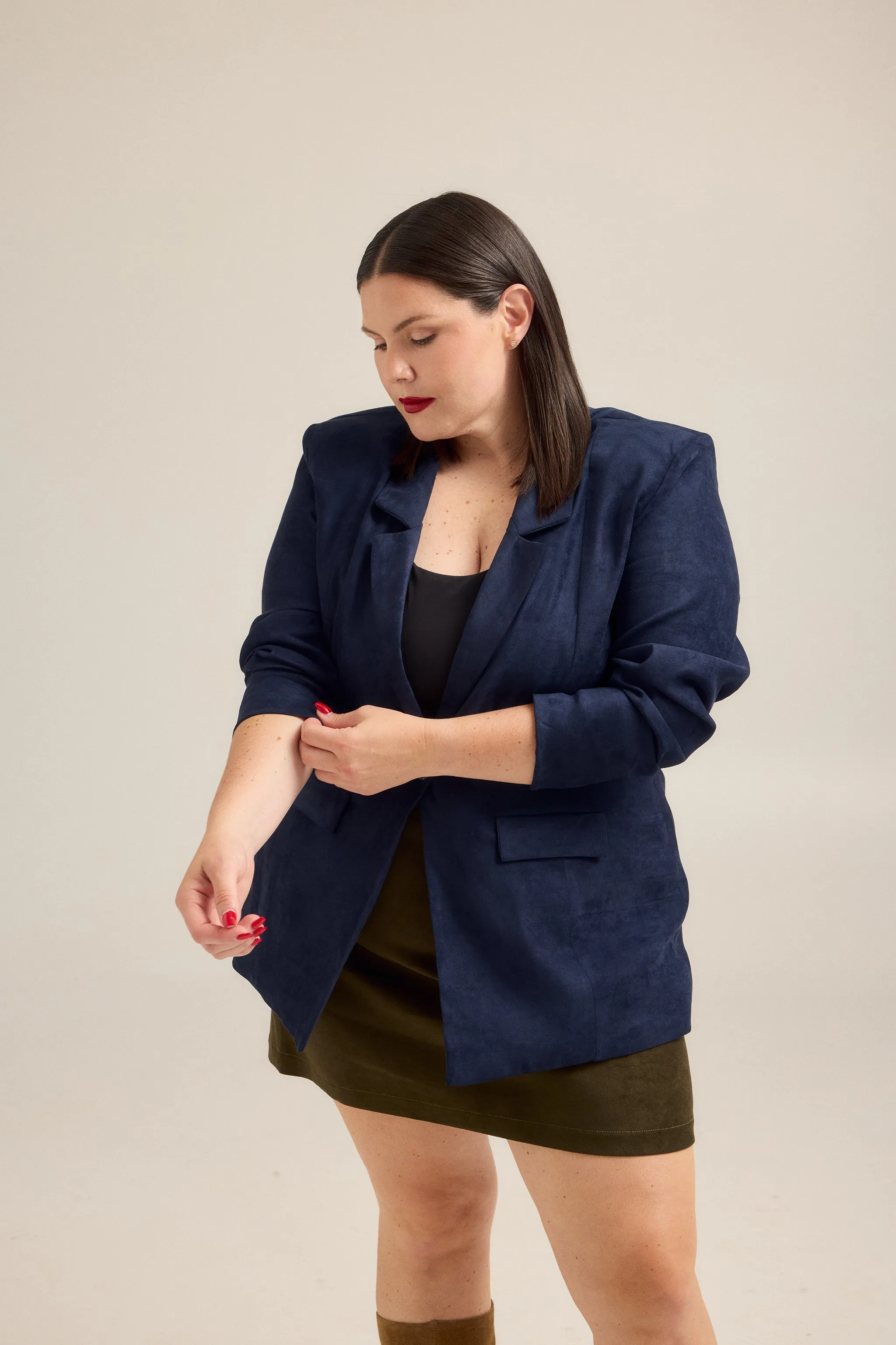 Suede Blazer sold by Hilary Macmillan product image thumbnail 3