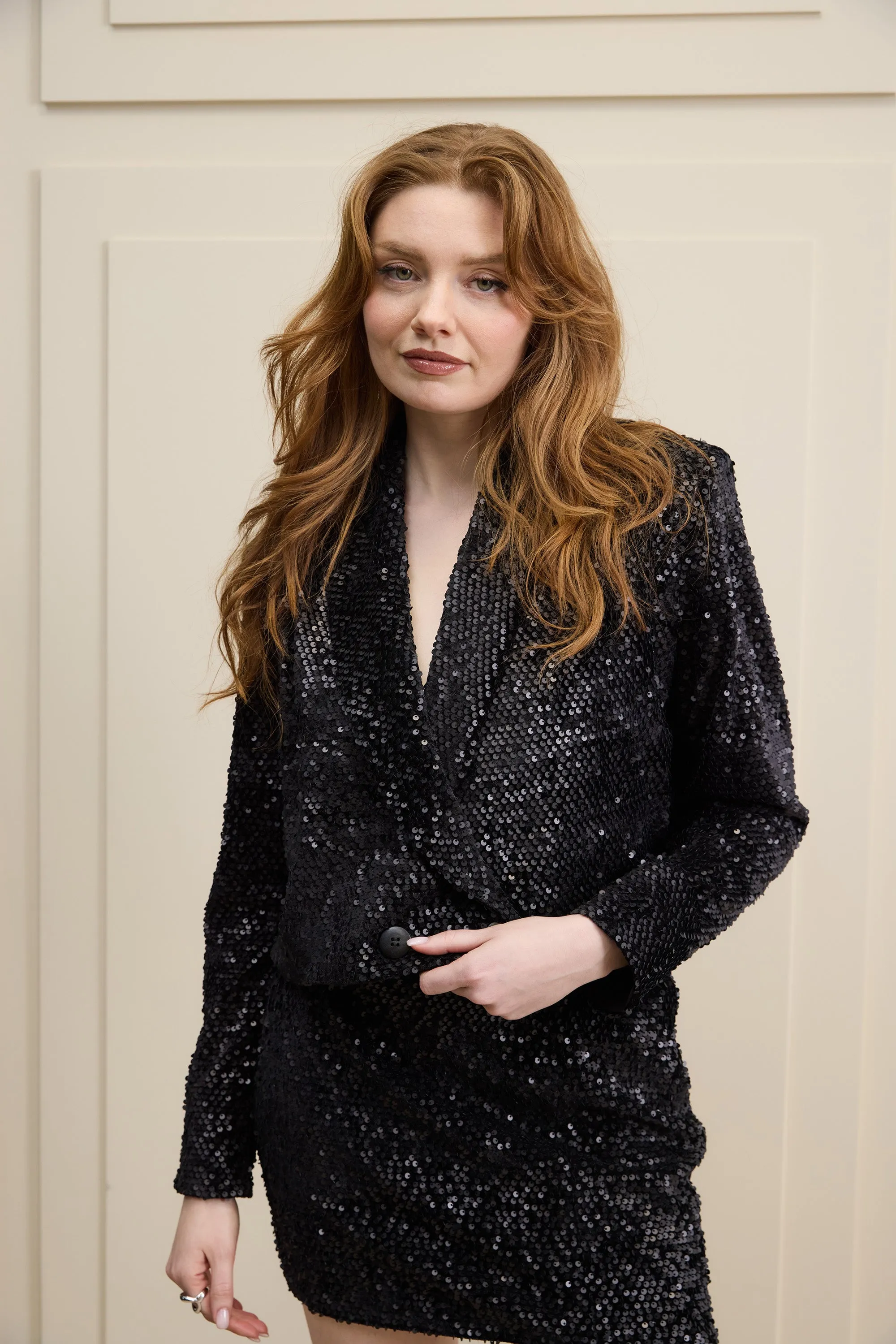 Sequin Mini Skirt sold by Hilary Macmillan product image thumbnail 4