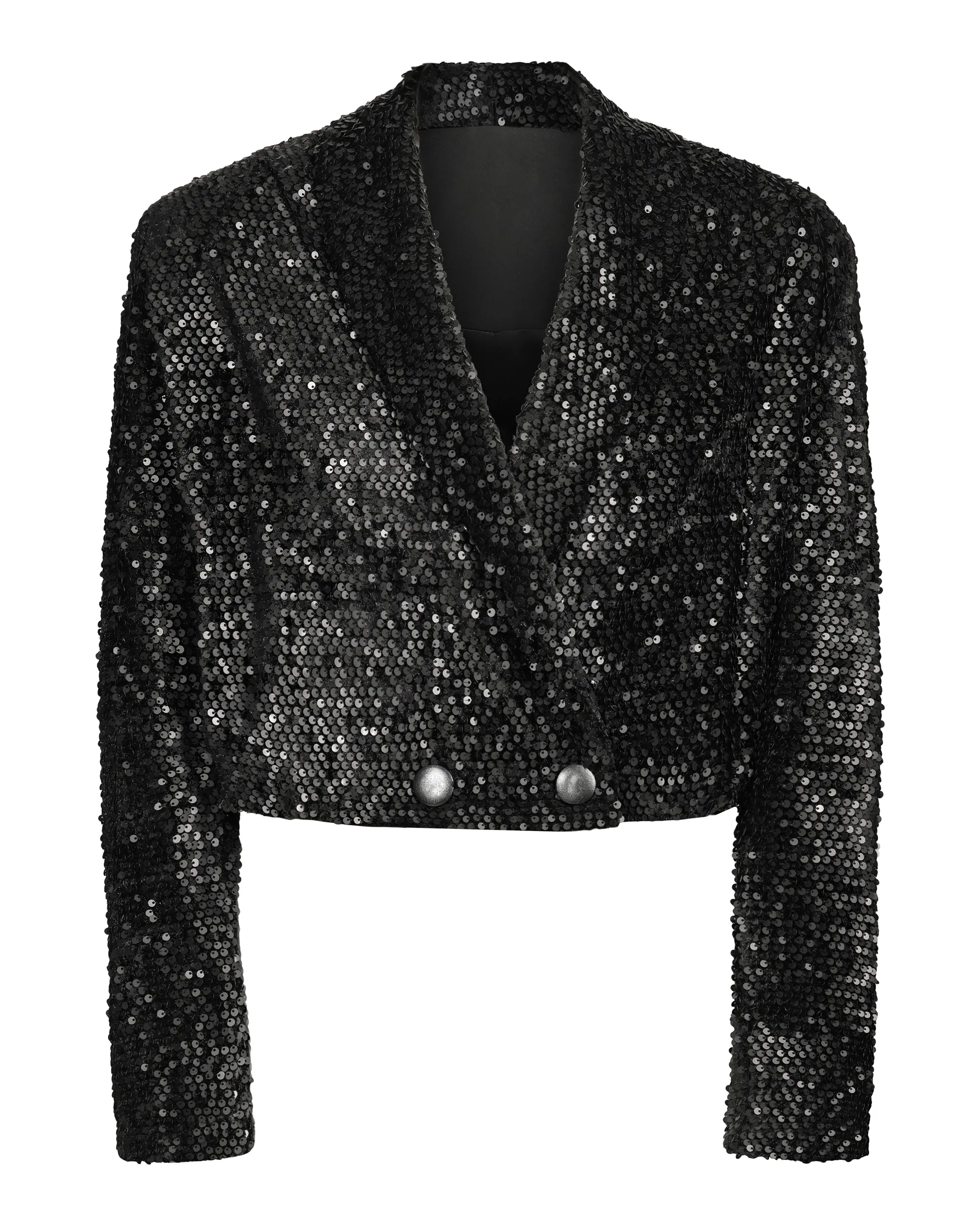 Cropped Sequin Blazer sold by Hilary Macmillan product image thumbnail 2