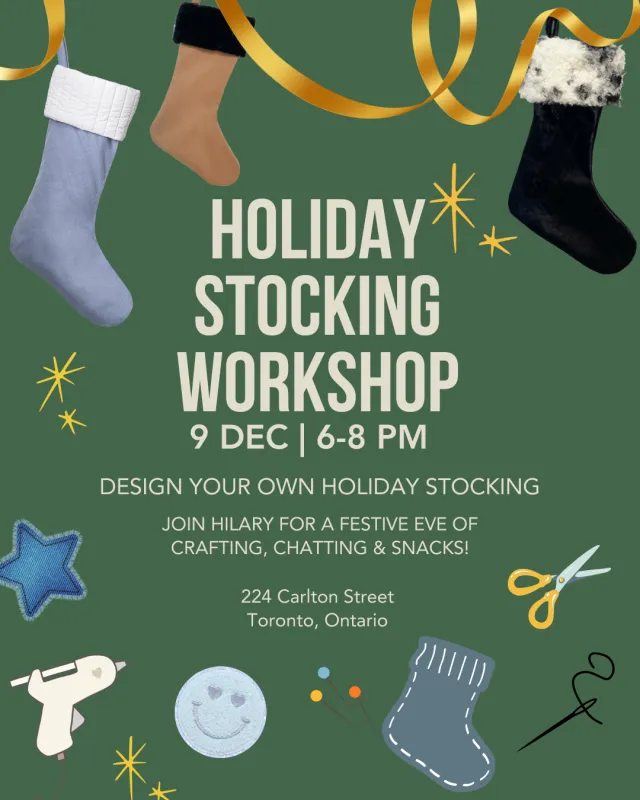 Holiday Stocking Workshop sold by Hilary Macmillan