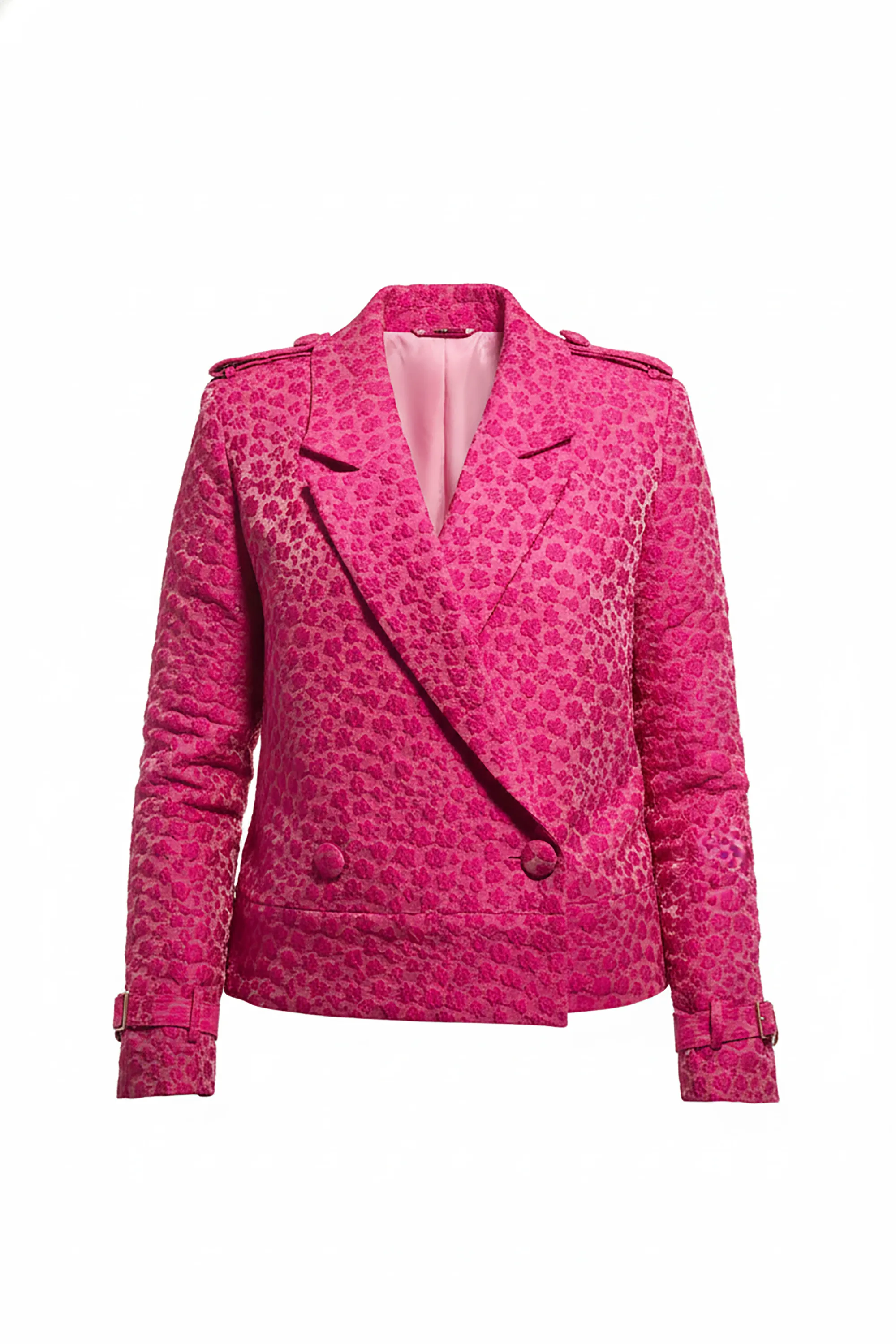 Cropped Pink Blazer Jacket sold by Hilary Macmillan product image thumbnail 2
