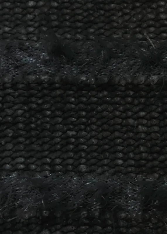 Black Chenille Fabric made by Hilary Macmillan
