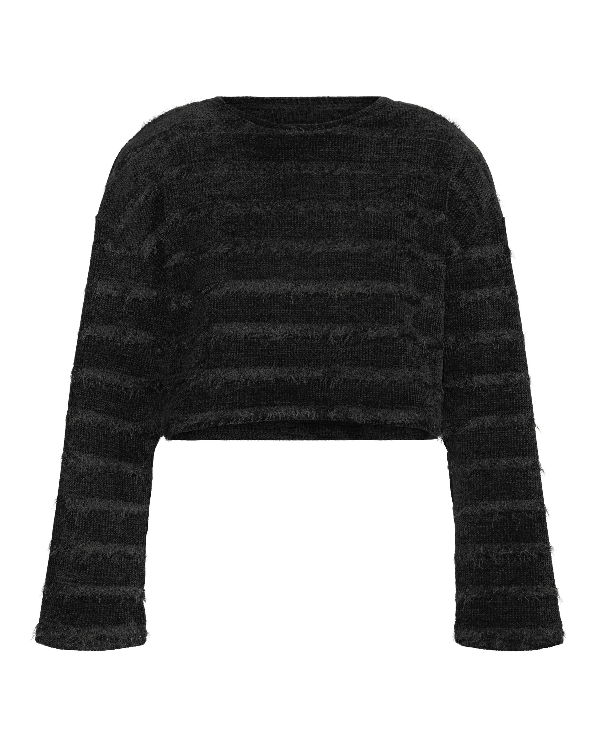 Black Chenille Fabric sold by Hilary Macmillan product image thumbnail 4