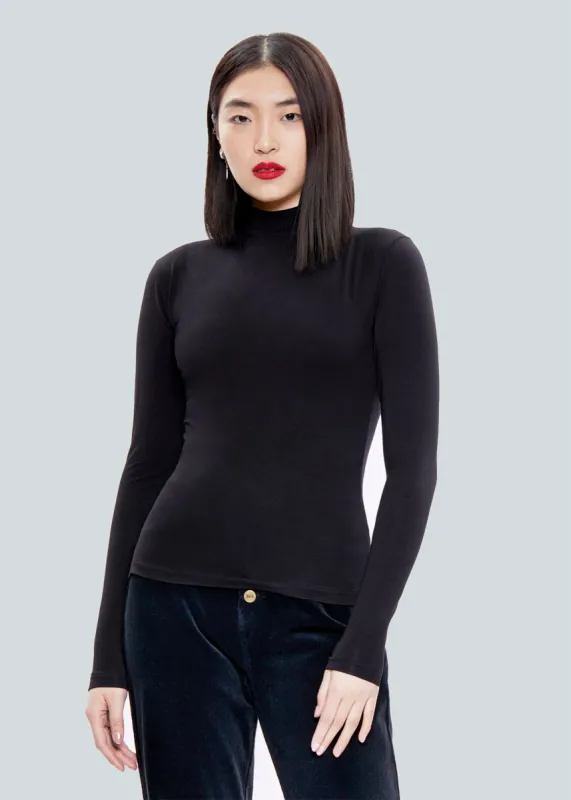 Mock Neck Long Sleeve Turtleneck made by Hilary Macmillan
