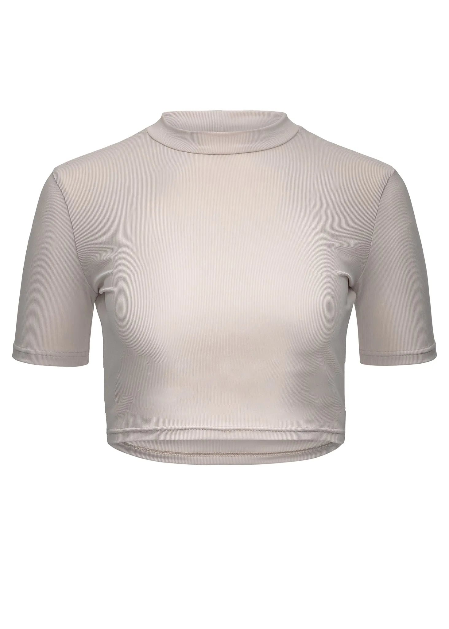 Cropped Ribbed Tee sold by Hilary Macmillan