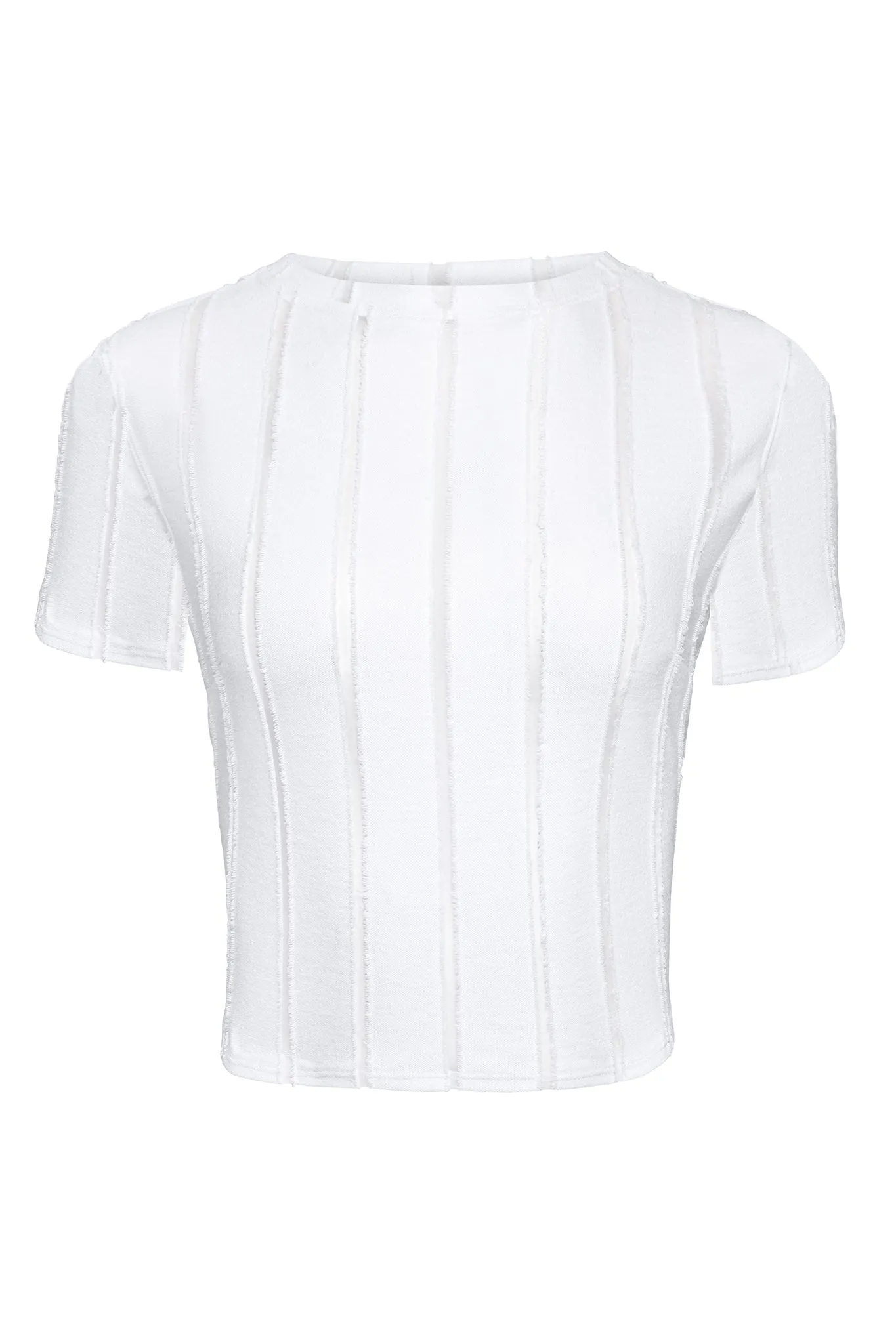 Striped Crop Tee sold by Hilary Macmillan product image thumbnail 2