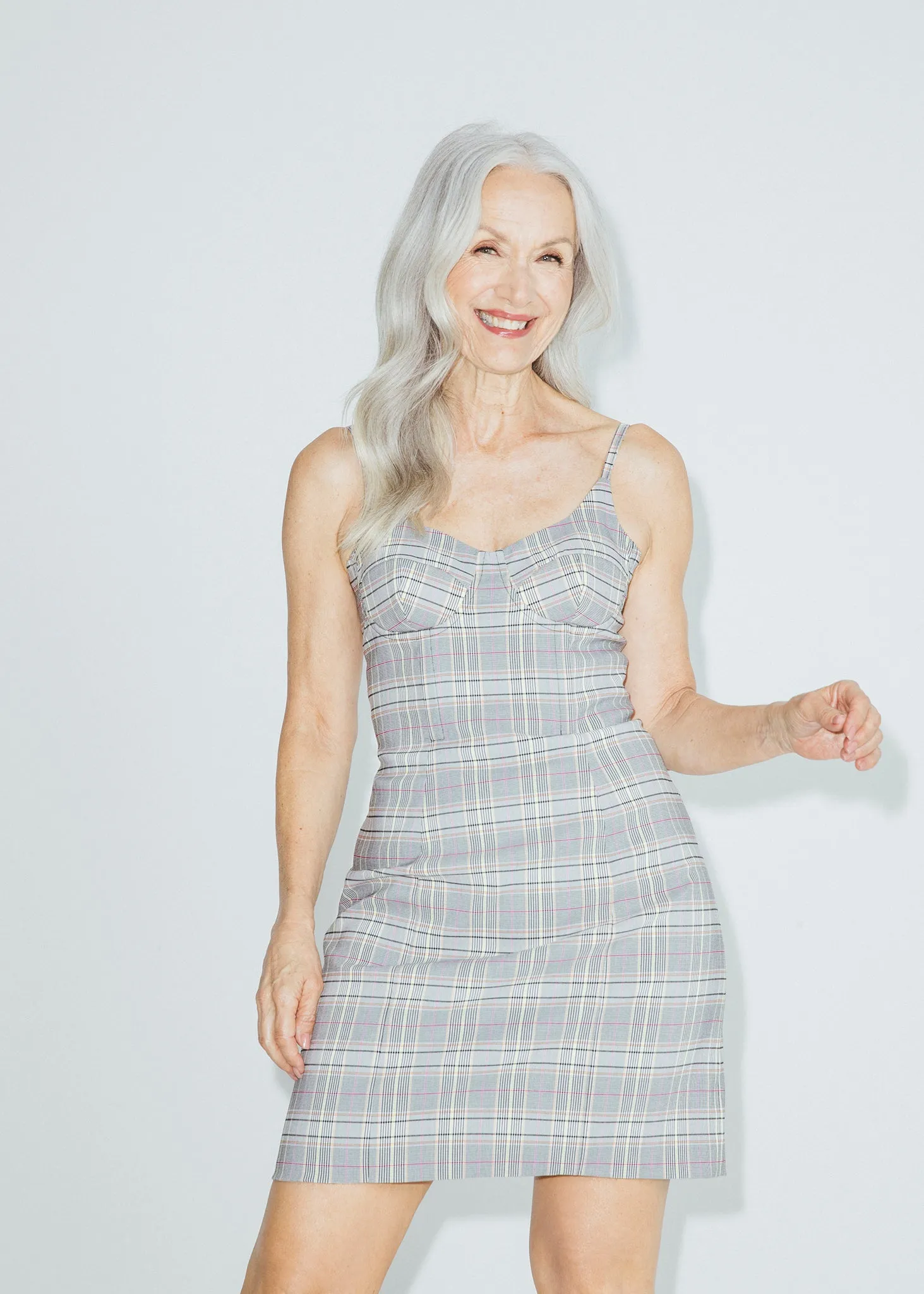 Plaid Bustier Dress sold by Hilary Macmillan
