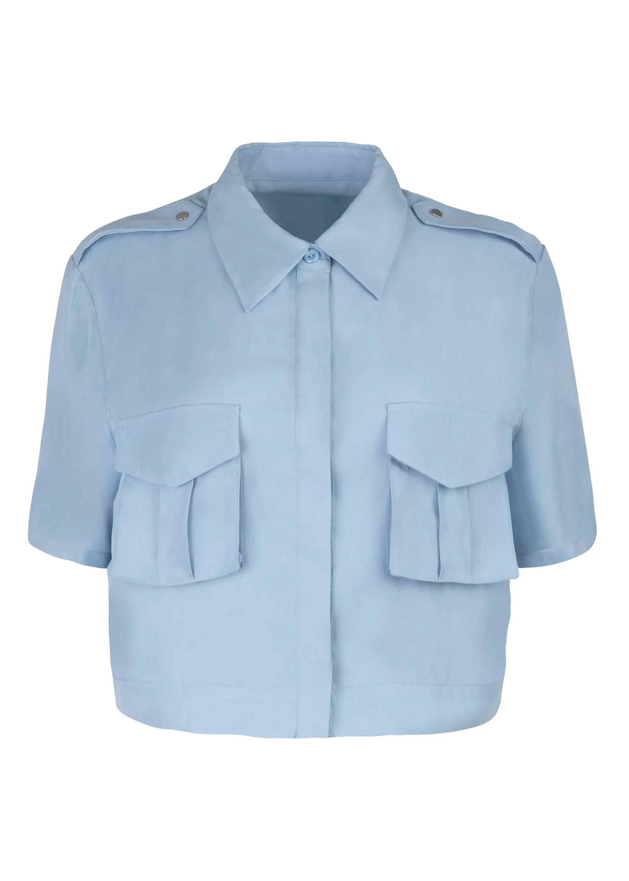 Cropped Safari Blouse sold by Hilary Macmillan