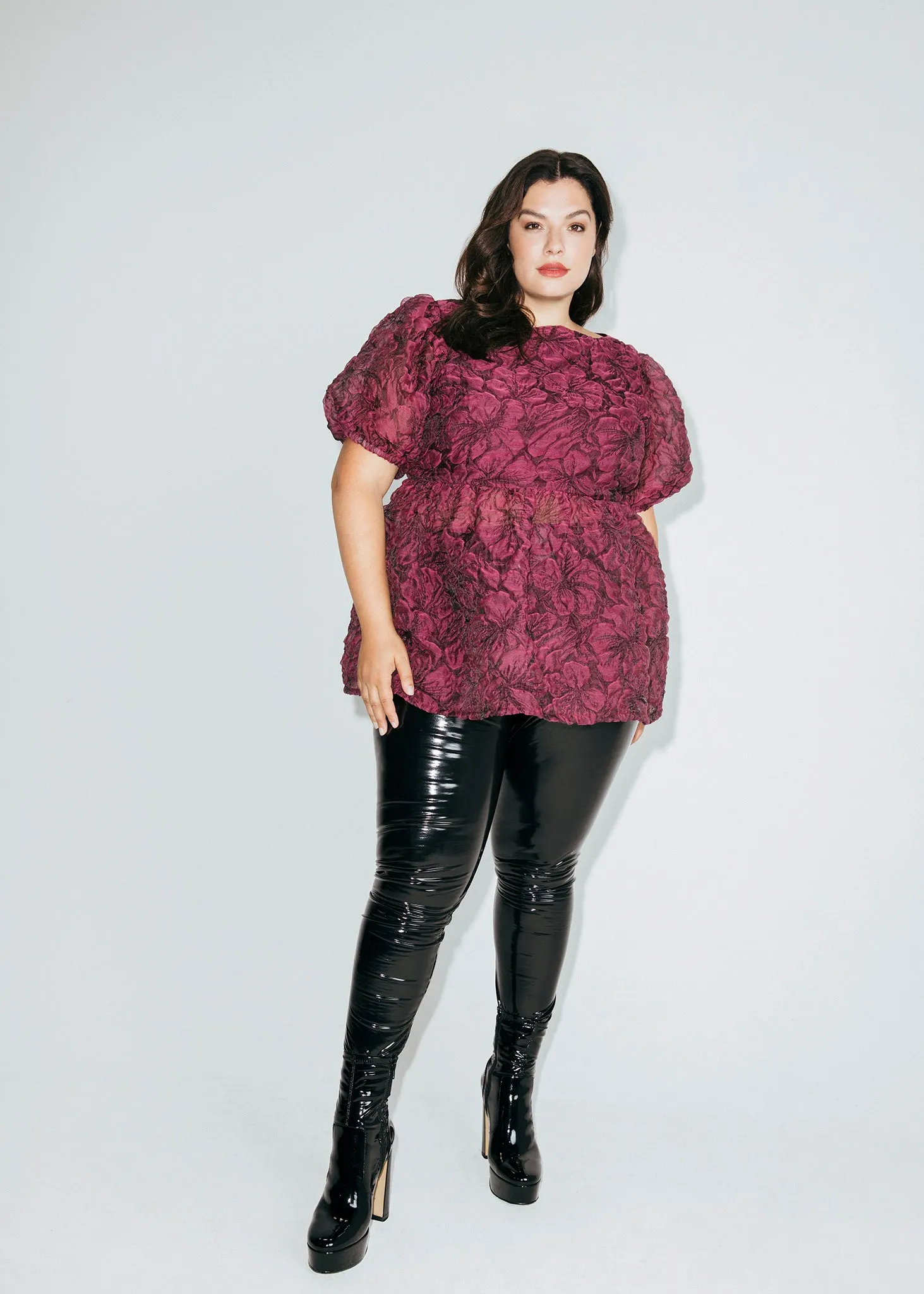 Floral Blouson Top sold by Hilary Macmillan
