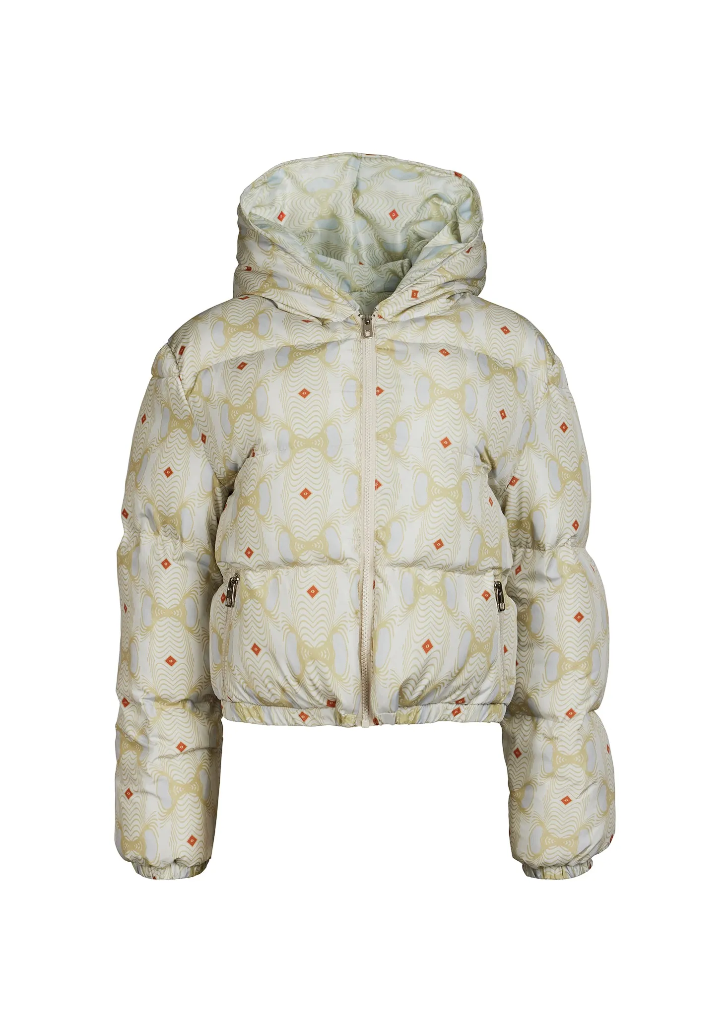 Cropped Printed Puffer sold by Hilary Macmillan product image thumbnail 3