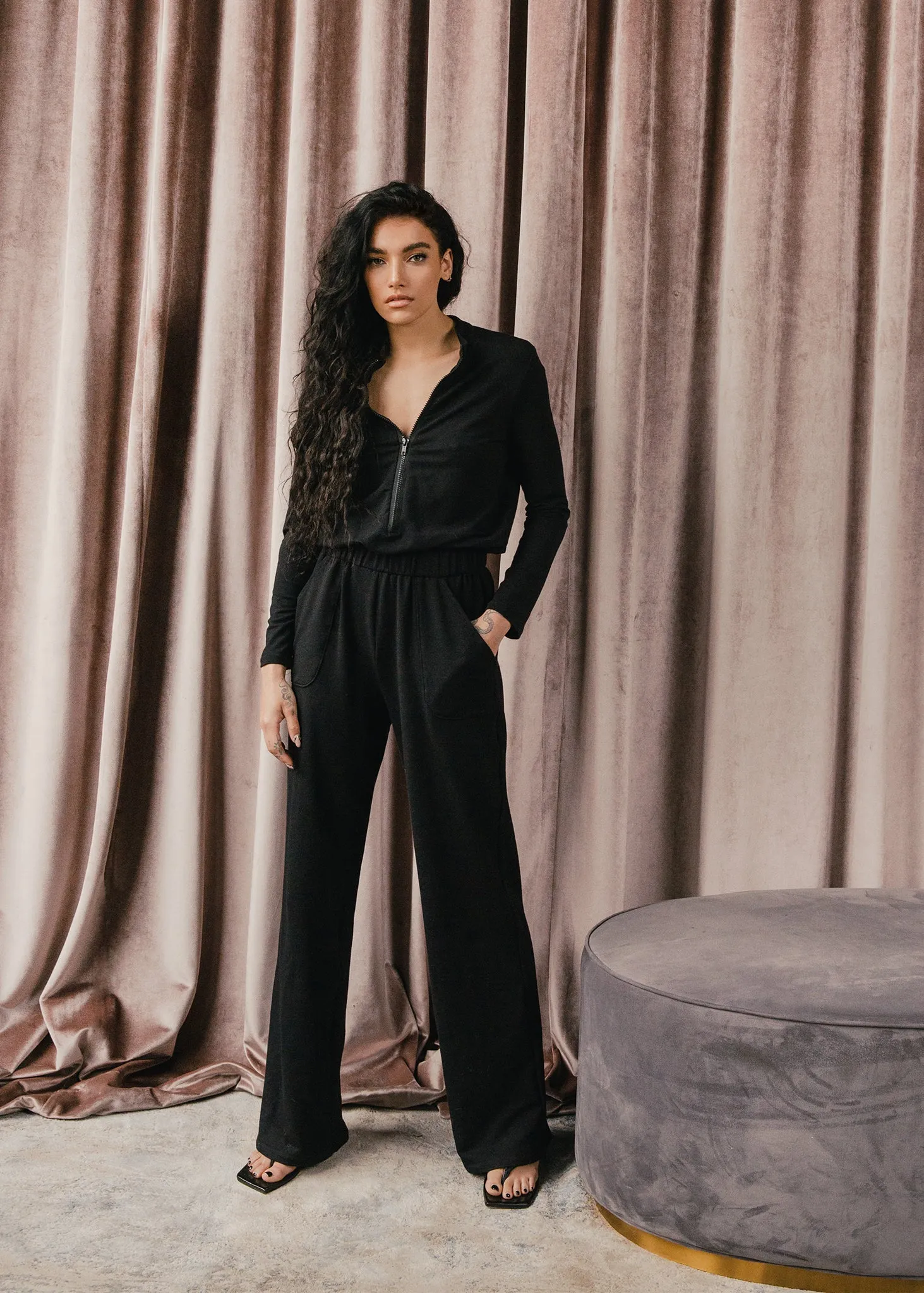 Zip Up Jumpsuit sold by Hilary Macmillan product image thumbnail 3