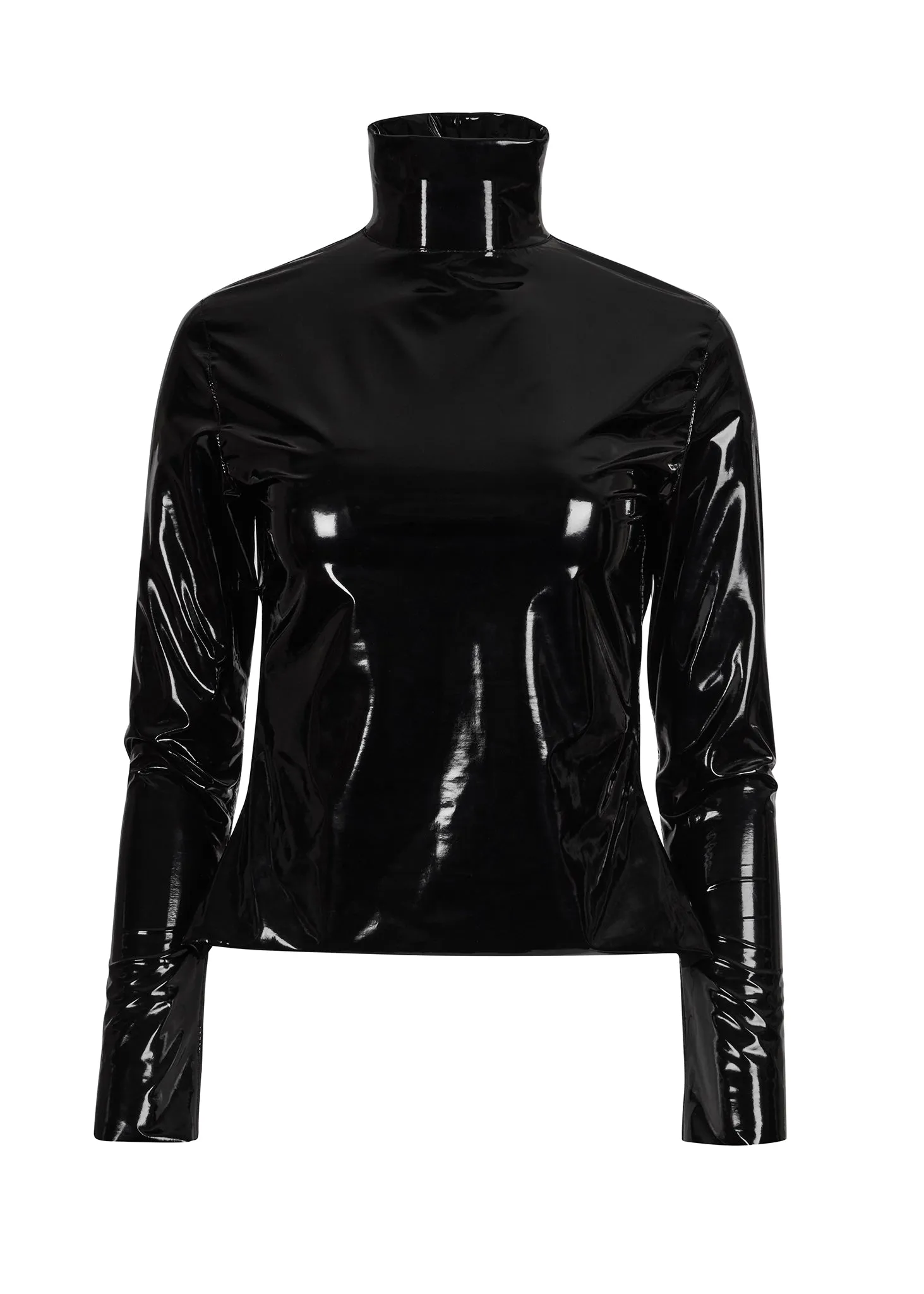 Patent Turtleneck sold by Hilary Macmillan product image thumbnail 2