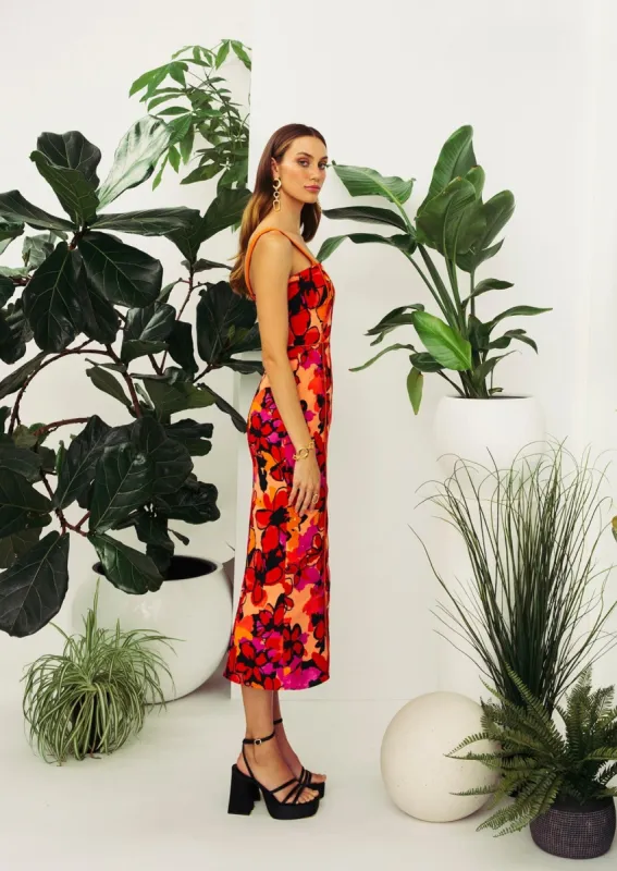 Piped Midi Dress sold by Hilary Macmillan