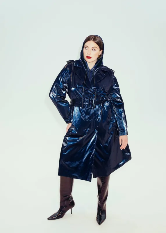 The Cameron Trench Coat made by Hilary Macmillan