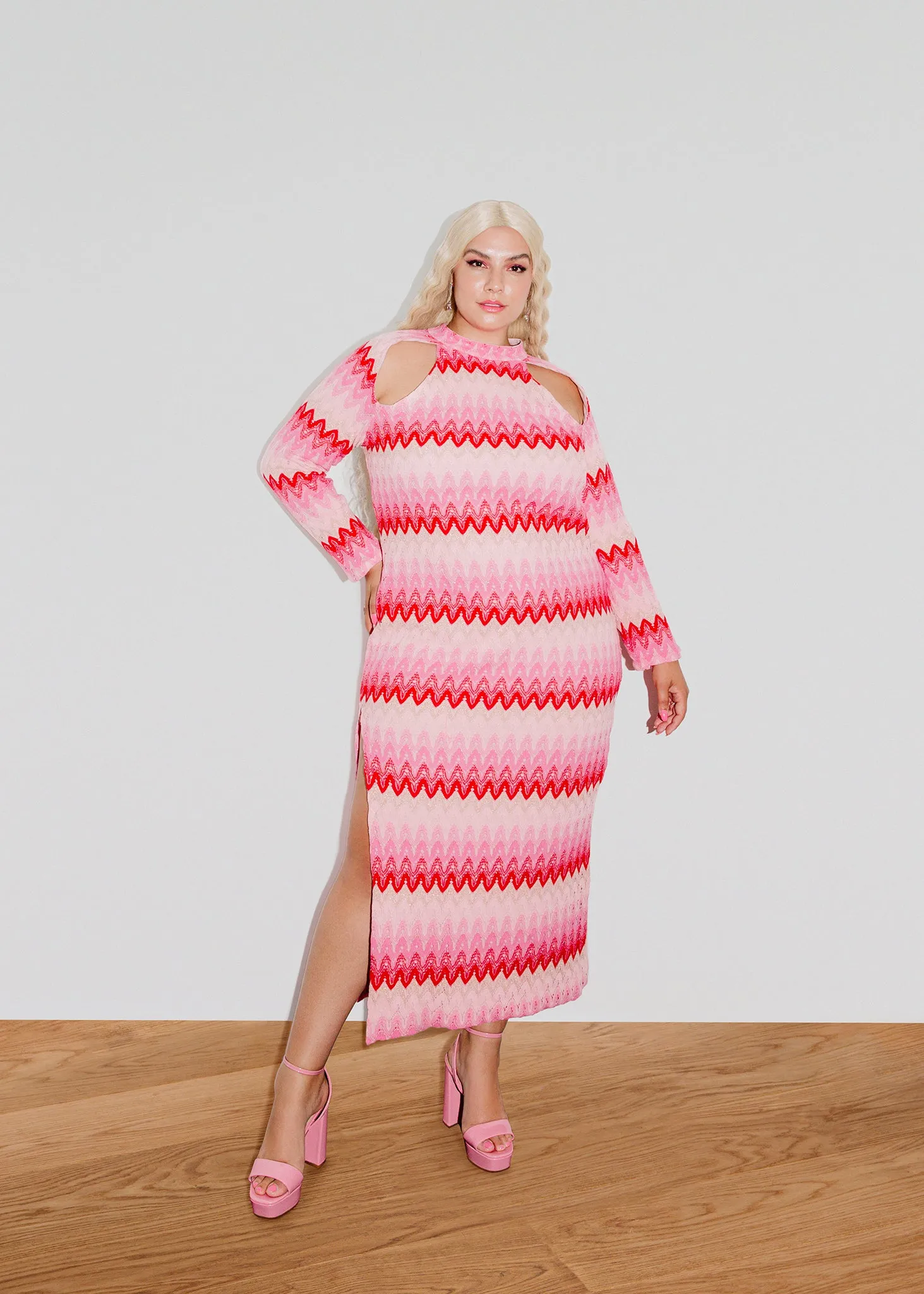 Barbie® Knit Midi Dress sold by Hilary Macmillan product image thumbnail 2