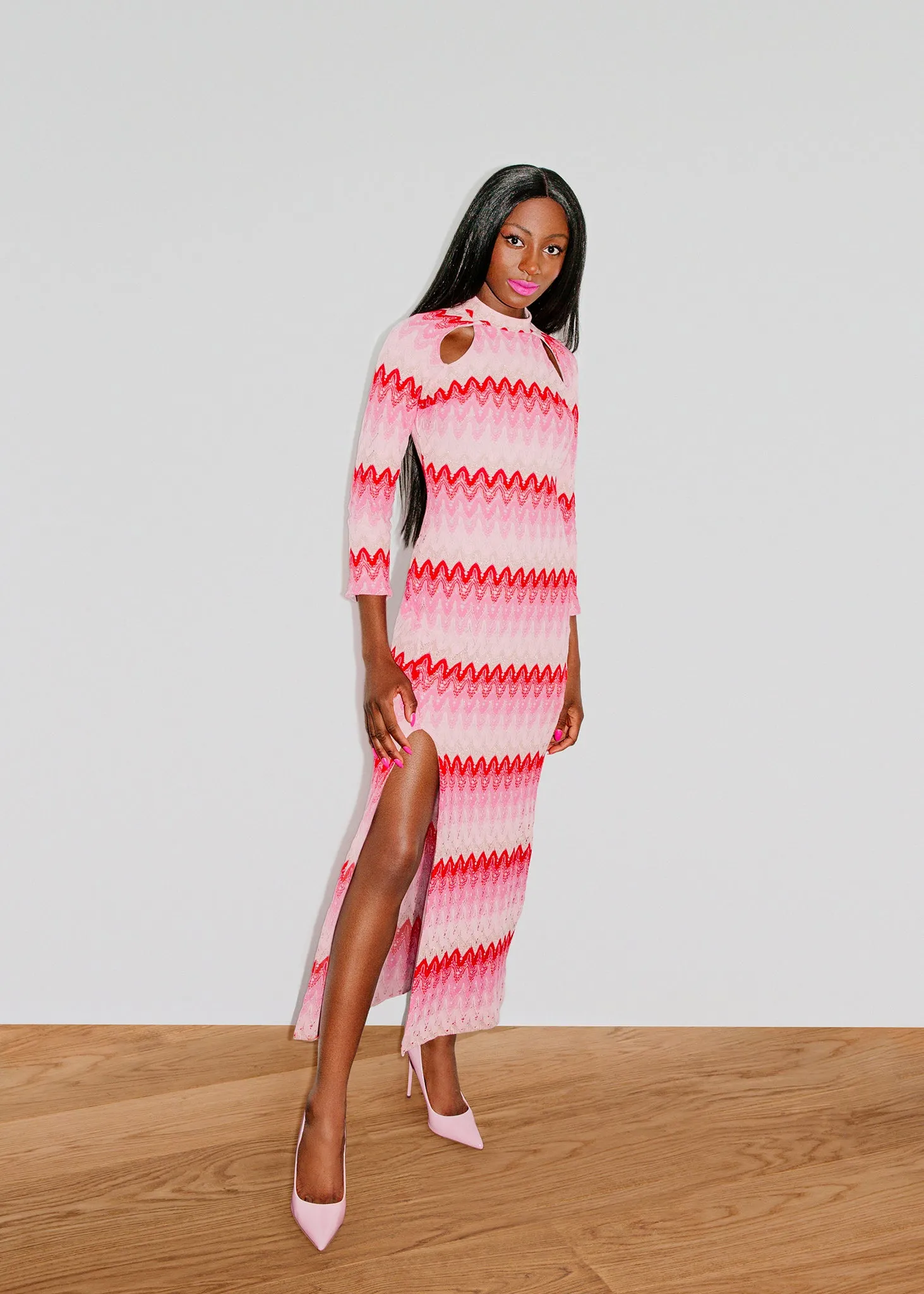 Barbie® Knit Midi Dress sold by Hilary Macmillan product image thumbnail 3