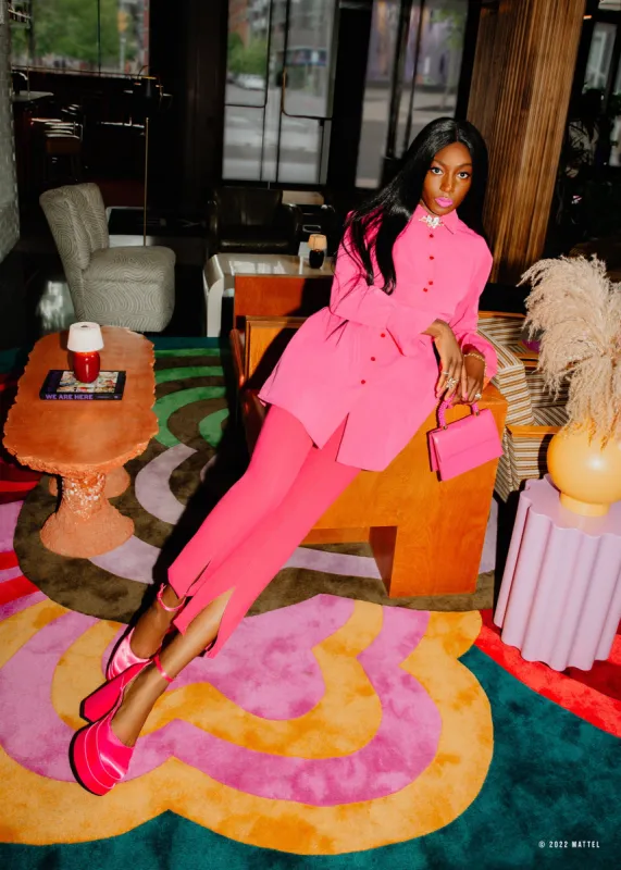 Barbie® Split Hem Pants sold by Hilary Macmillan