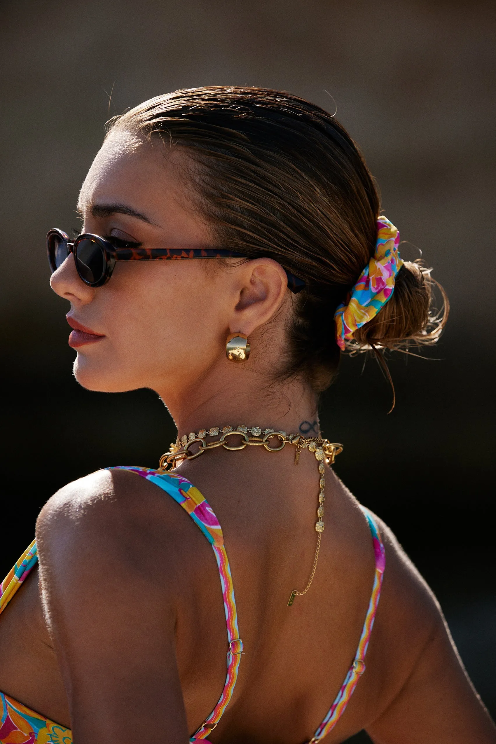 Scrunchie in Paradiso sold by Bydee product image thumbnail 3