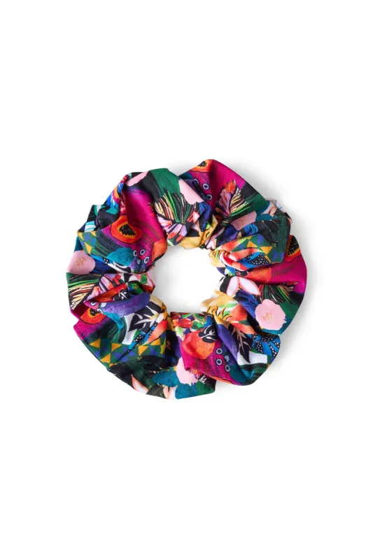 Scrunchie in Tropicalia sold by Bydee
