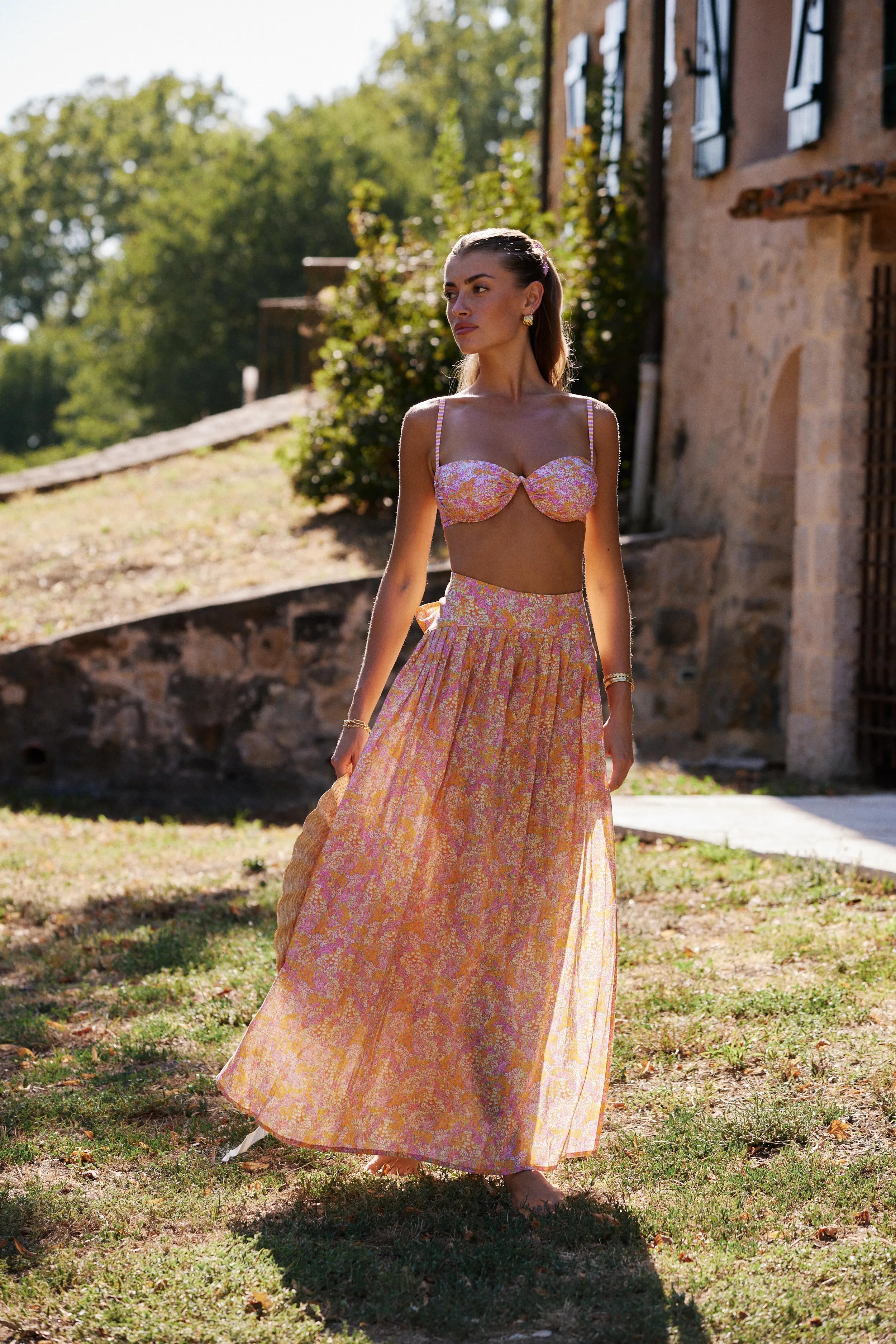 Luci Skirt in Fleur sold by Bydee product image thumbnail 3