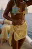 Crochet Sarong in Zesti sold by Bydee