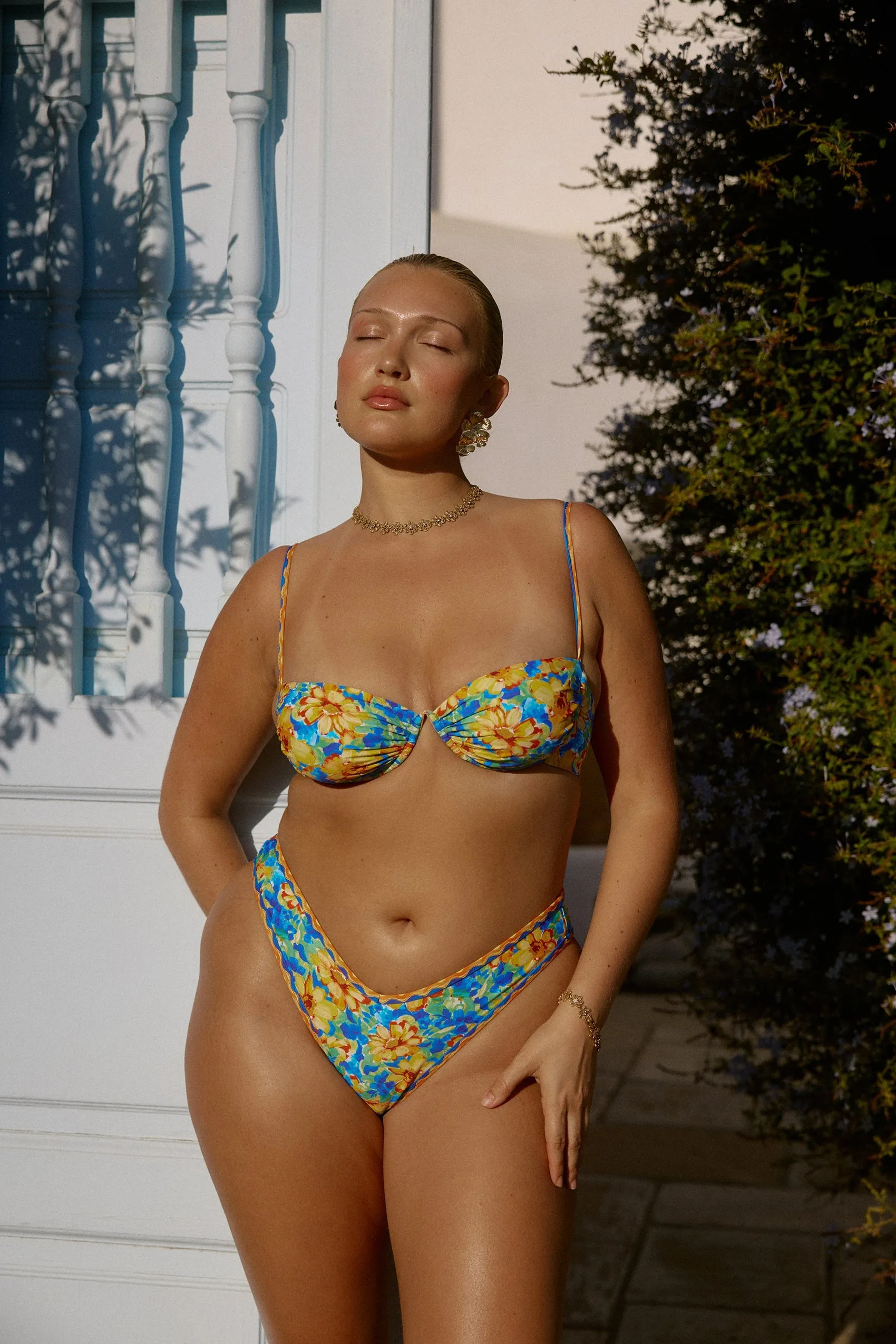 Panama Bikini Bottom in Chrysanthe sold by Bydee product image thumbnail 4