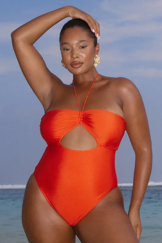 Marbella One Piece in Carmesi sold by Bydee