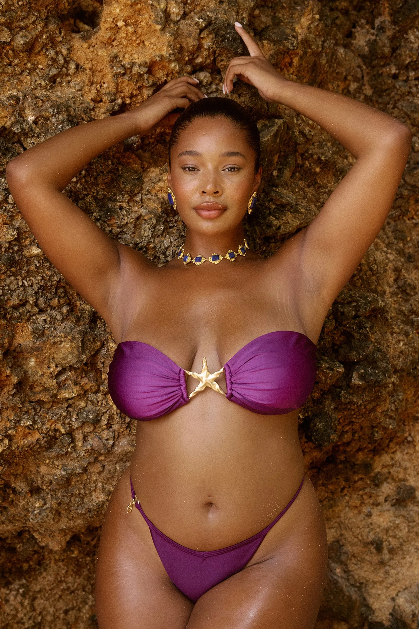 Belize Top in Violetta sold by Bydee product image thumbnail 5