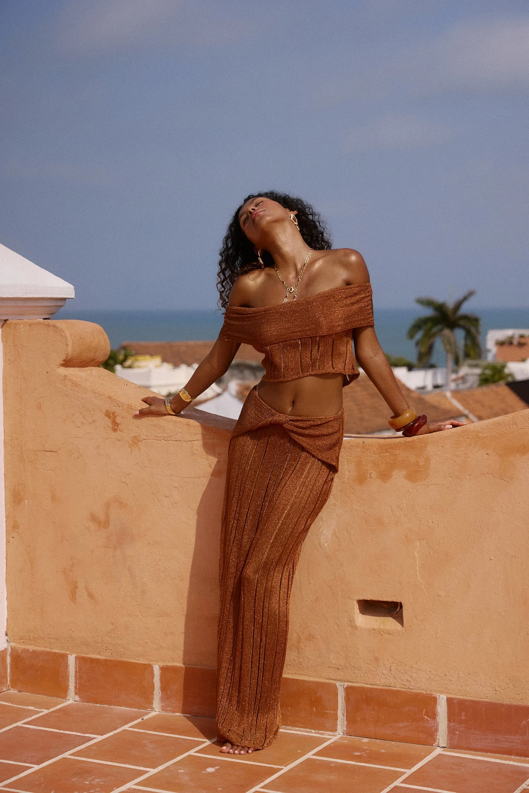 Isleno Knit Top in Sombra sold by Bydee product image thumbnail 4